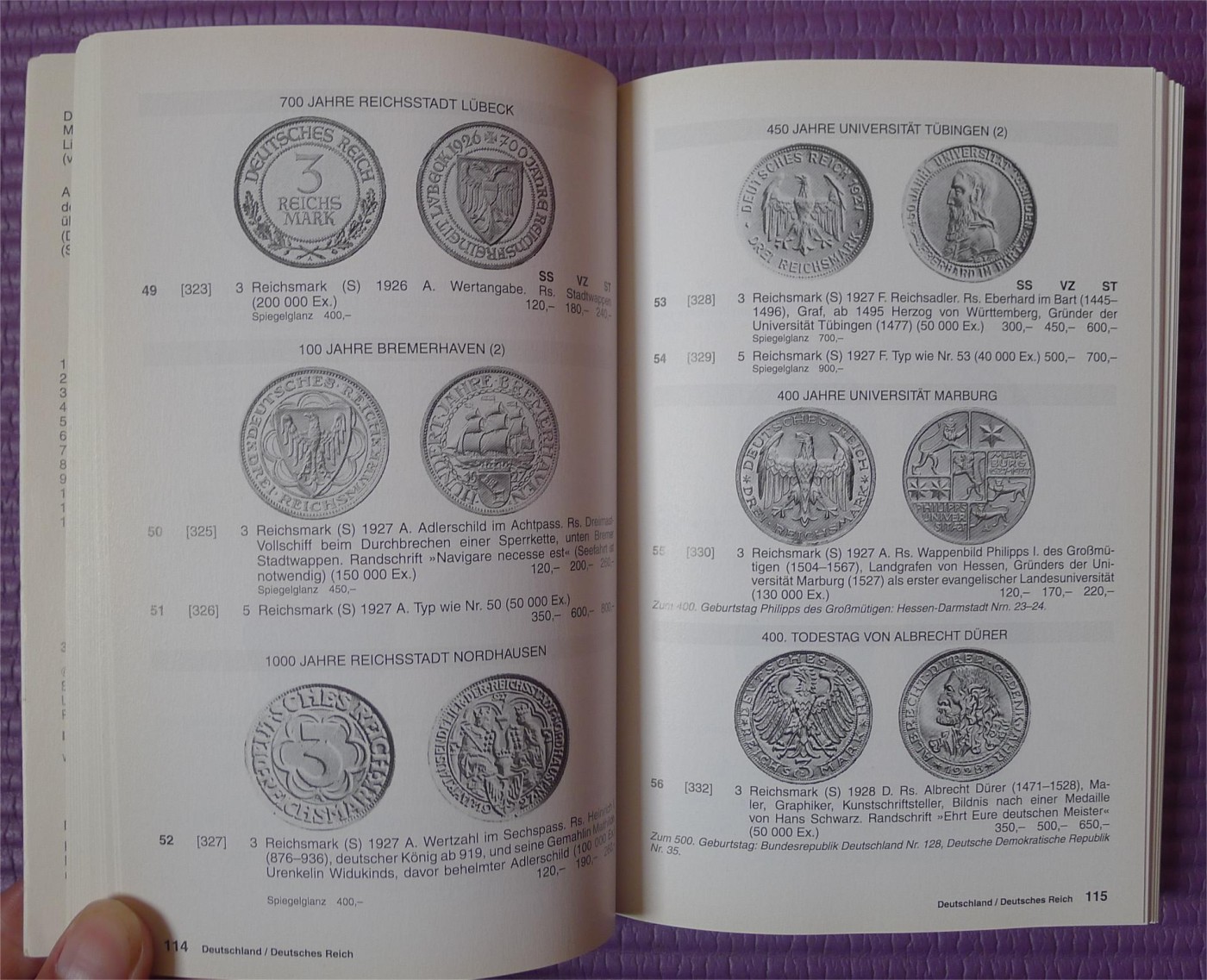 世界钱币章牌书籍专场拍卖第144期 1871年后的德国+奥地利+瑞士+列支敦士登四国硬币目录