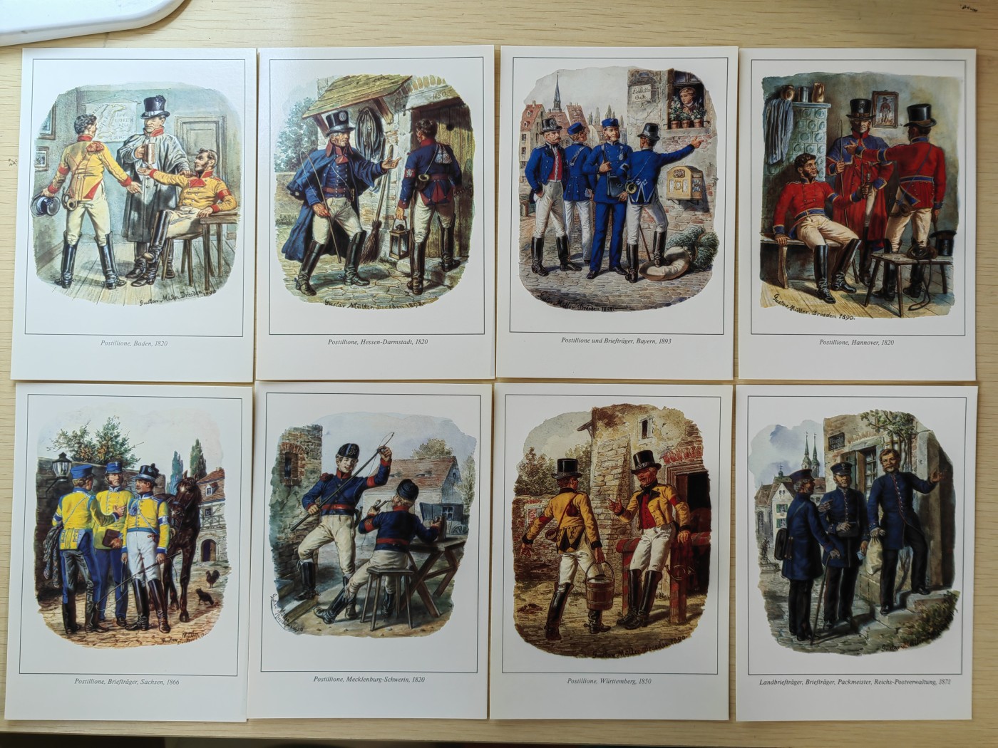 邮折✌（拍卖专场）精品🔥专场 第60场 19世纪邮政服装