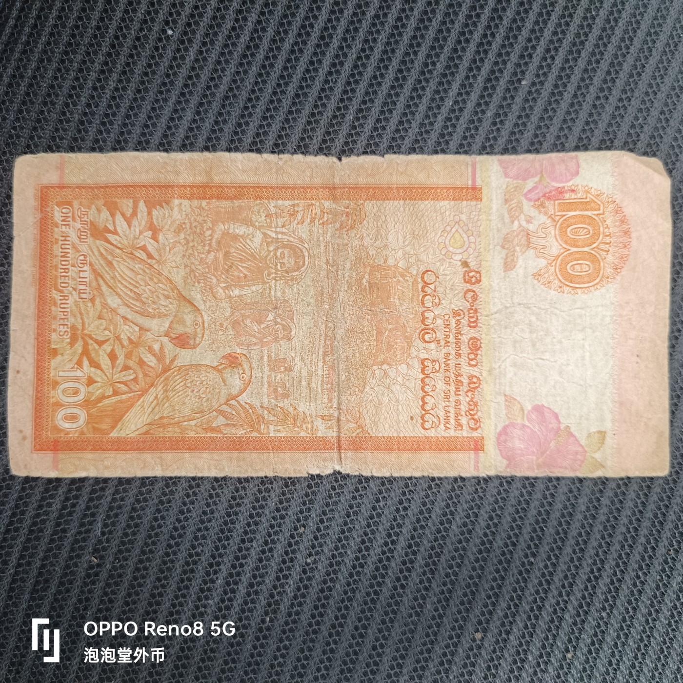 泡泡堂微拍第326幕捡漏可累计专场👿👿，累计满五十元包邮，接受代拍业务 斯里兰卡100卢比