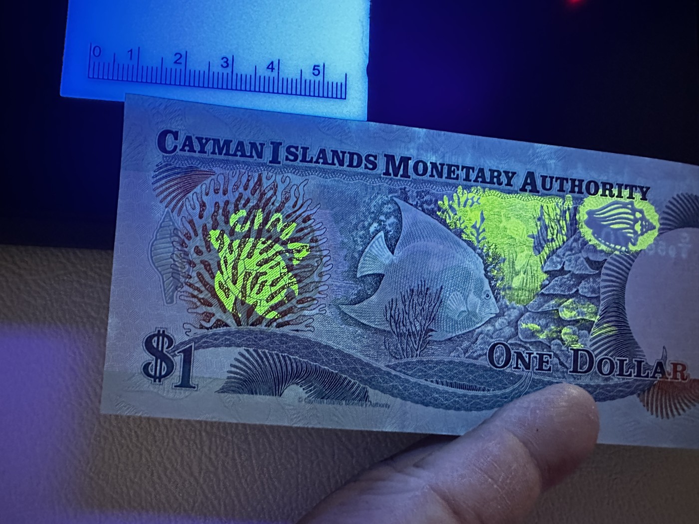 《外钞收藏家》第三百五十五期（连拍第二场） 澳大利亚、加拿大、开曼群岛4张一起 全新UNC 开满有点荧光反应