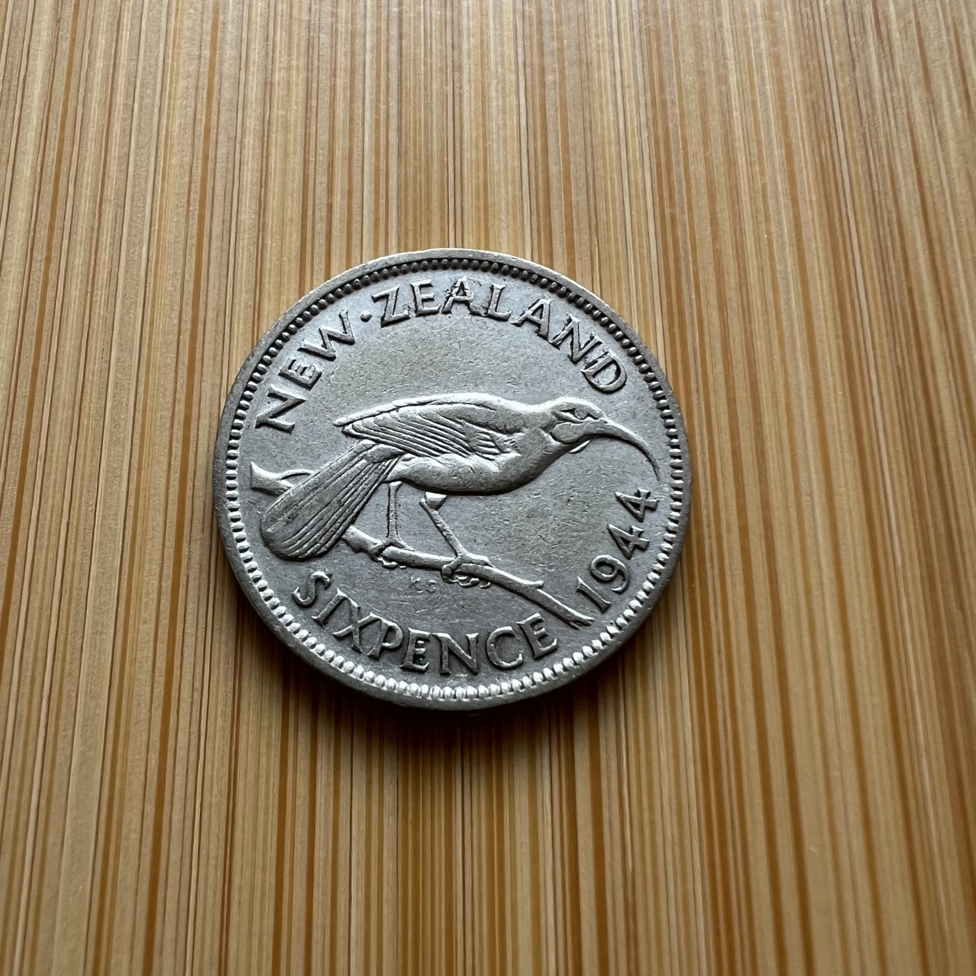  88元包顺丰 外国银币 散币 新西兰小银币直径19毫米