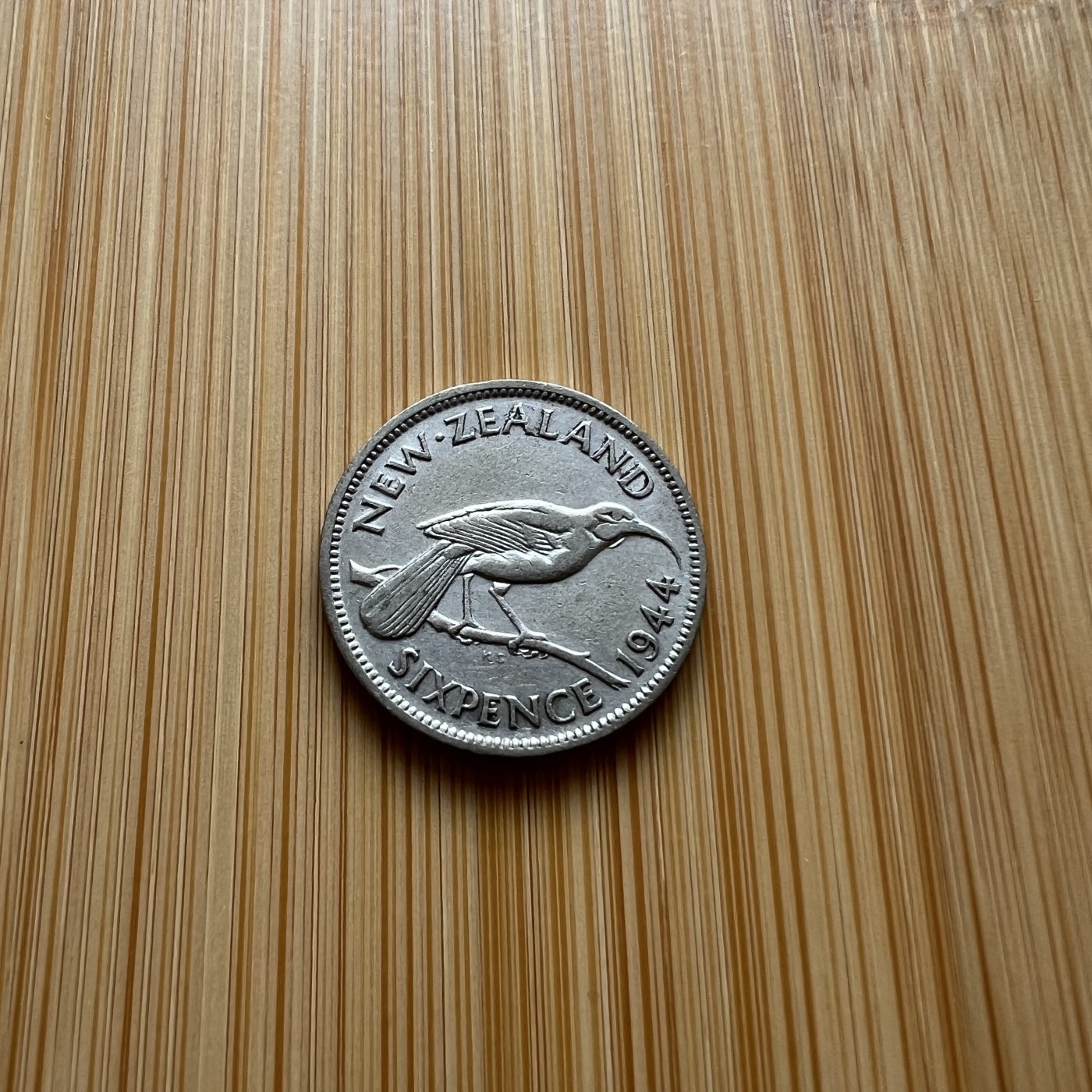  88元包顺丰 外国银币 散币 新西兰小银币直径19毫米