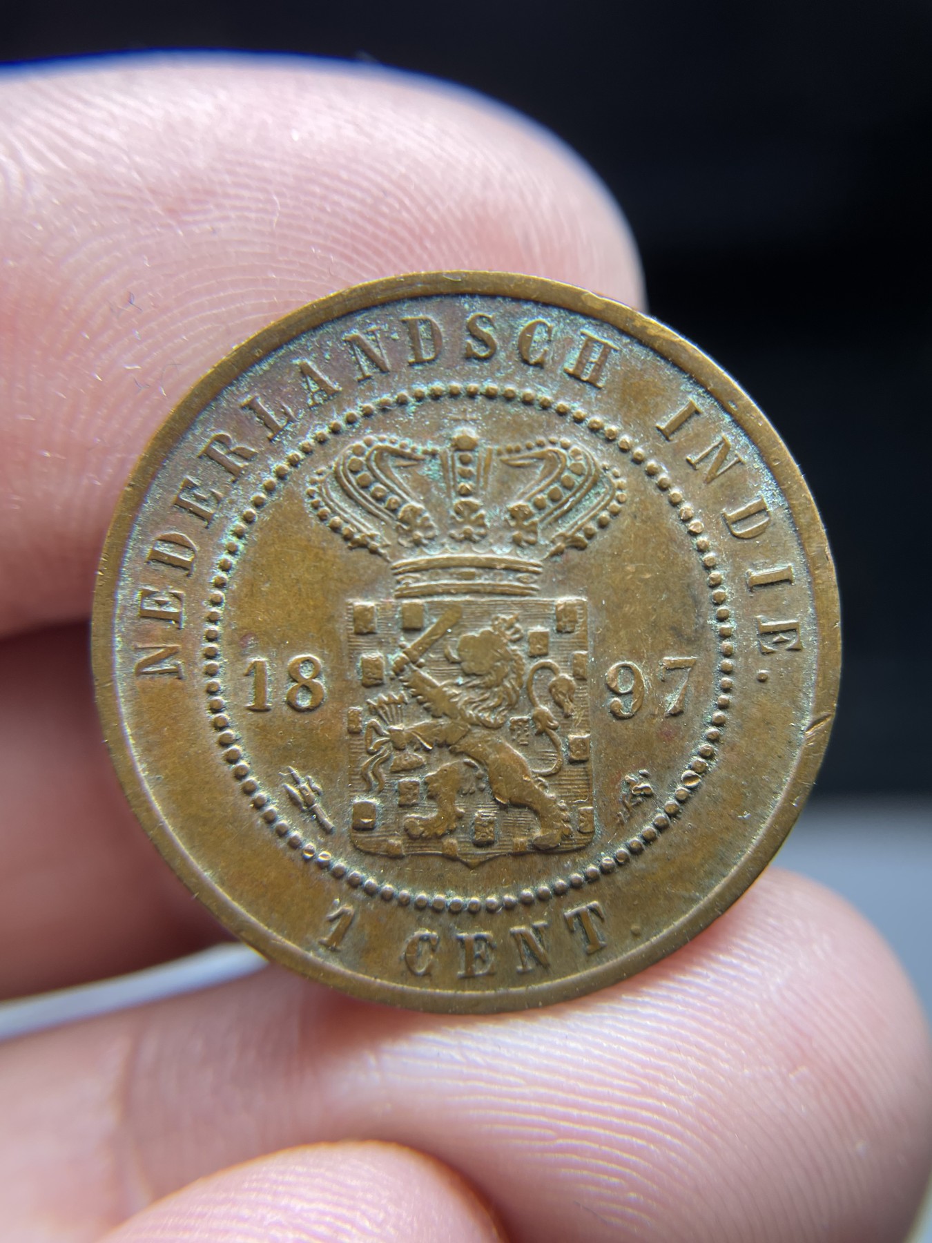 2024年集古藏今外币拍卖第四期-第1场—（总第31拍） 1897年荷属东印度1分