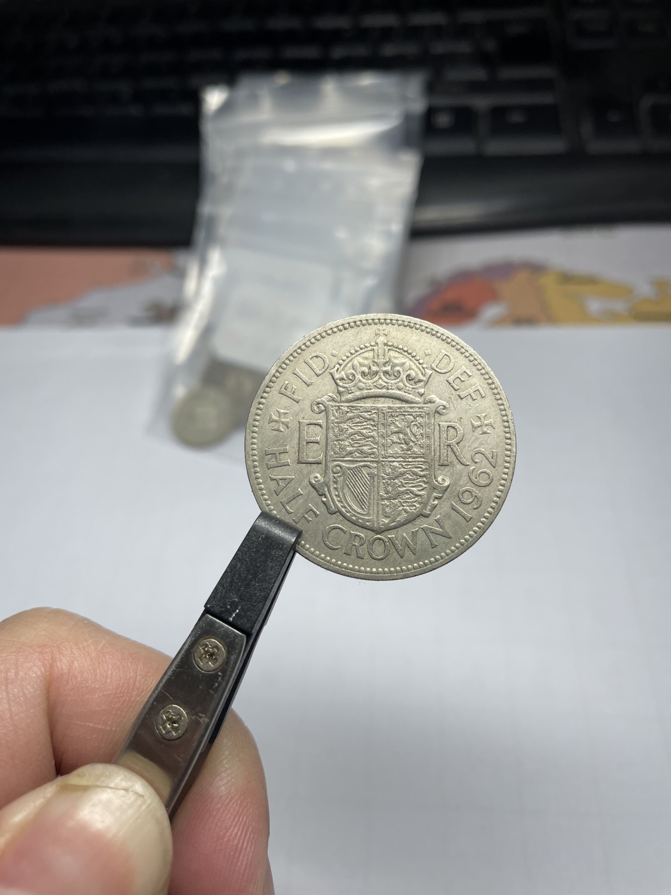 2024年集古藏今外币拍卖第四期-第1场—（总第31拍） 1962年英国半克朗