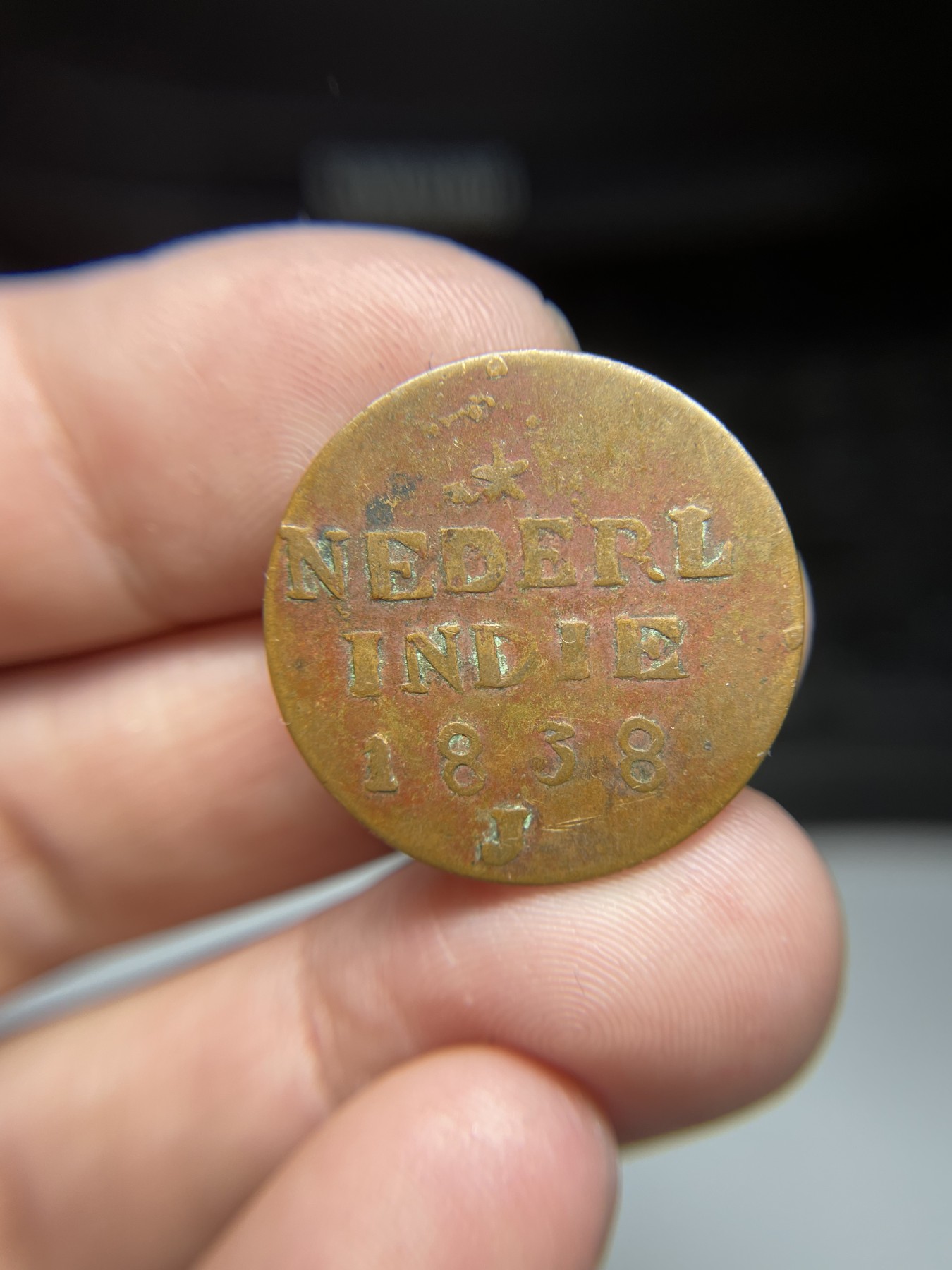 2024年集古藏今外币拍卖第四期-第1场—（总第31拍） 1838年荷属东印度1/2分