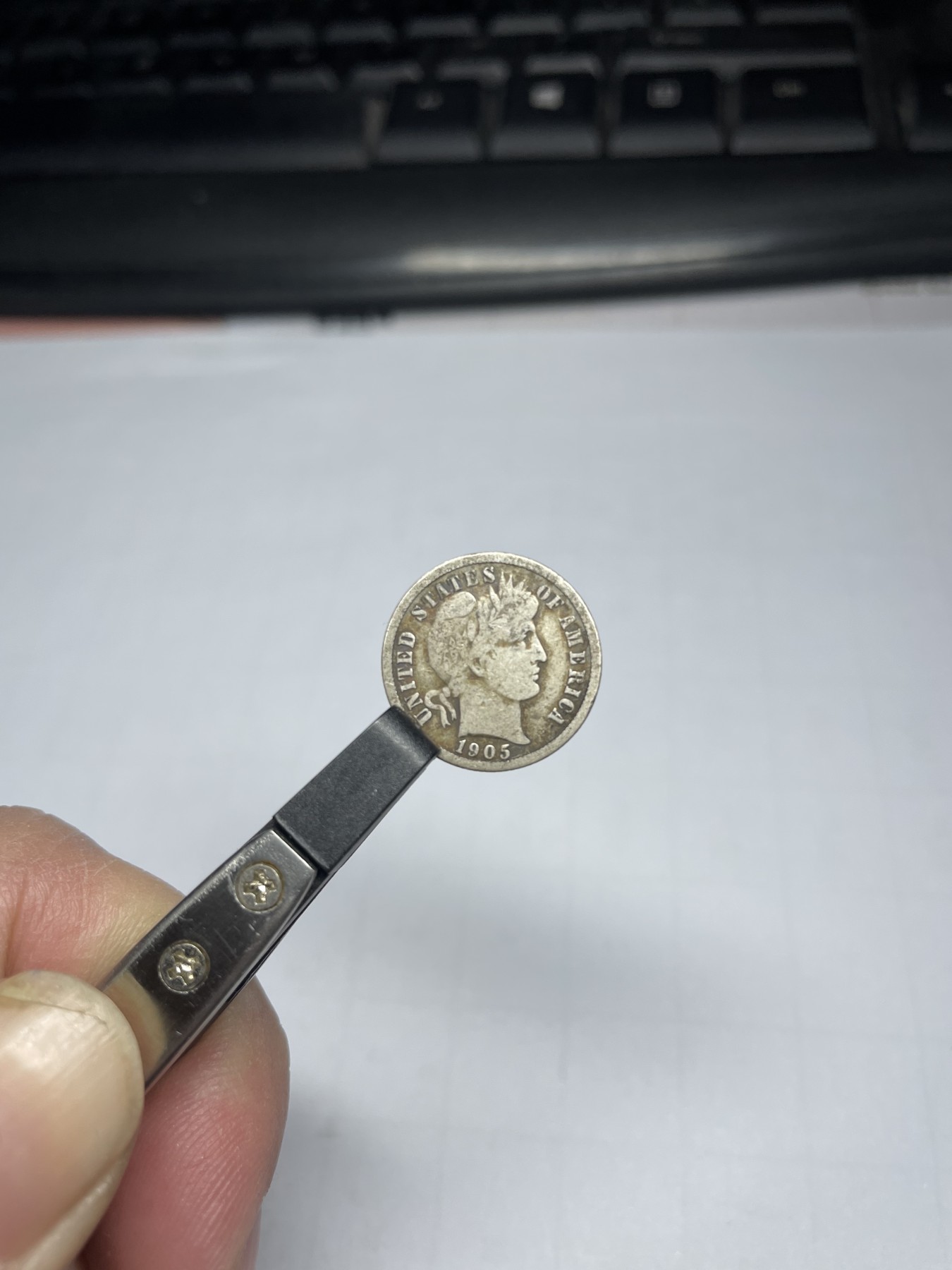 2024年集古藏今外币拍卖第四期-第1场—（总第31拍） 1905年美国10美分银币