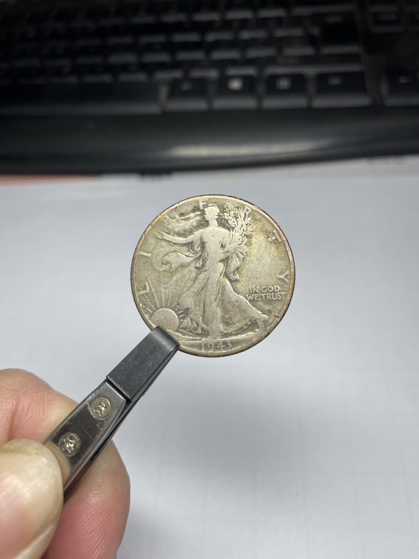 2024年集古藏今外币拍卖第四期-第1场—（总第31拍） 1943年美国半美元银币