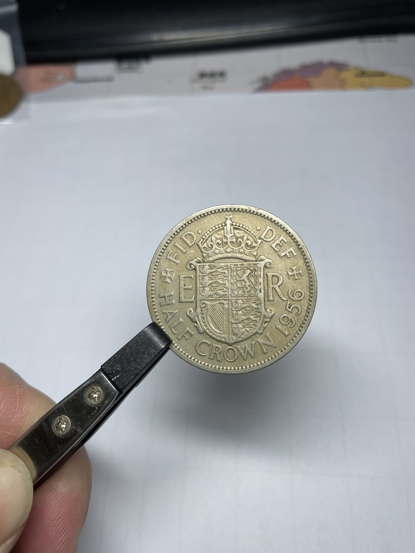 2024年集古藏今外币拍卖第四期-第1场—（总第31拍） 1956年英国半克朗