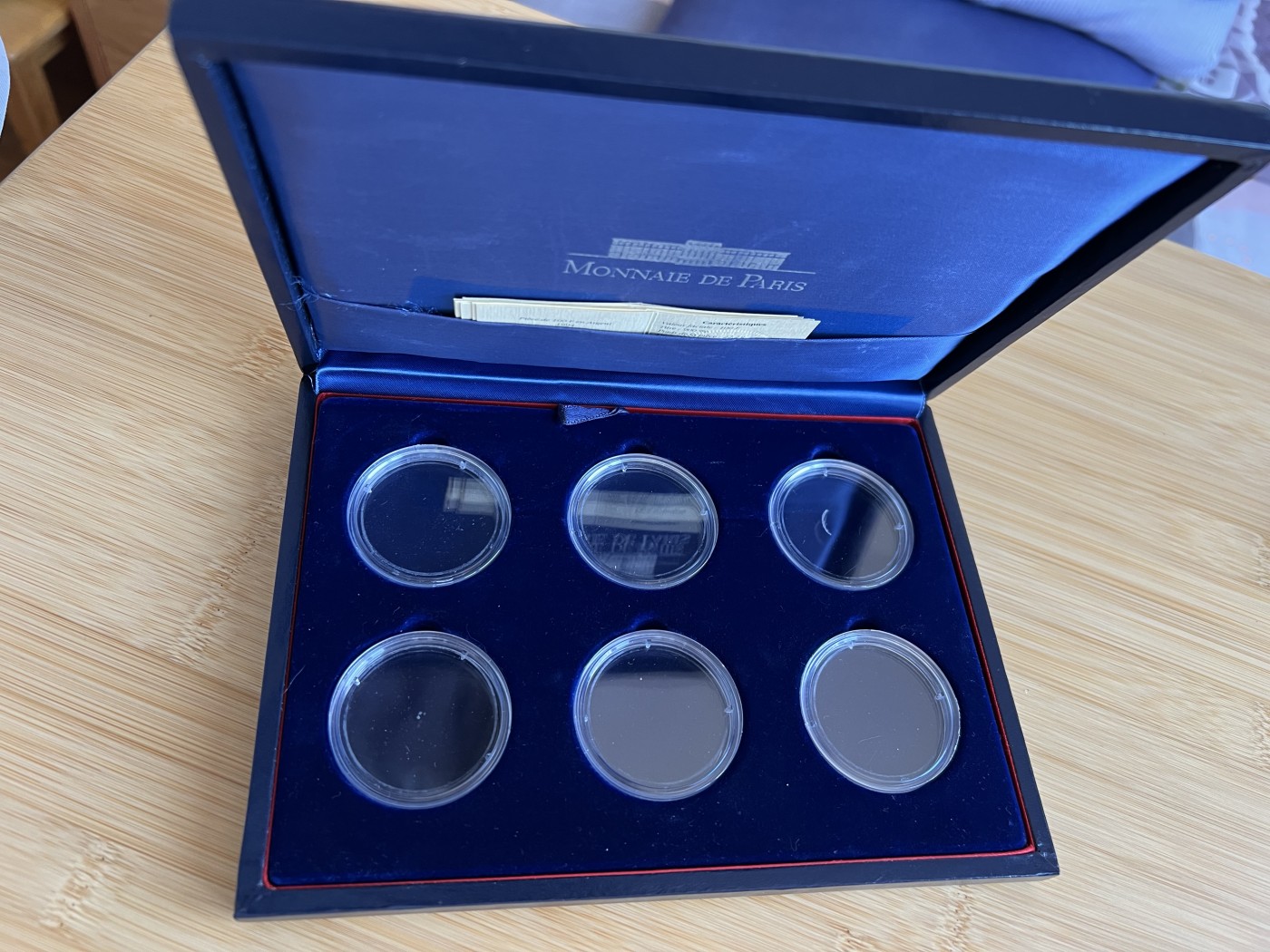  88元包顺丰 外国银币 散币 法国1994年二战系列十二枚系列6枚盒证无币