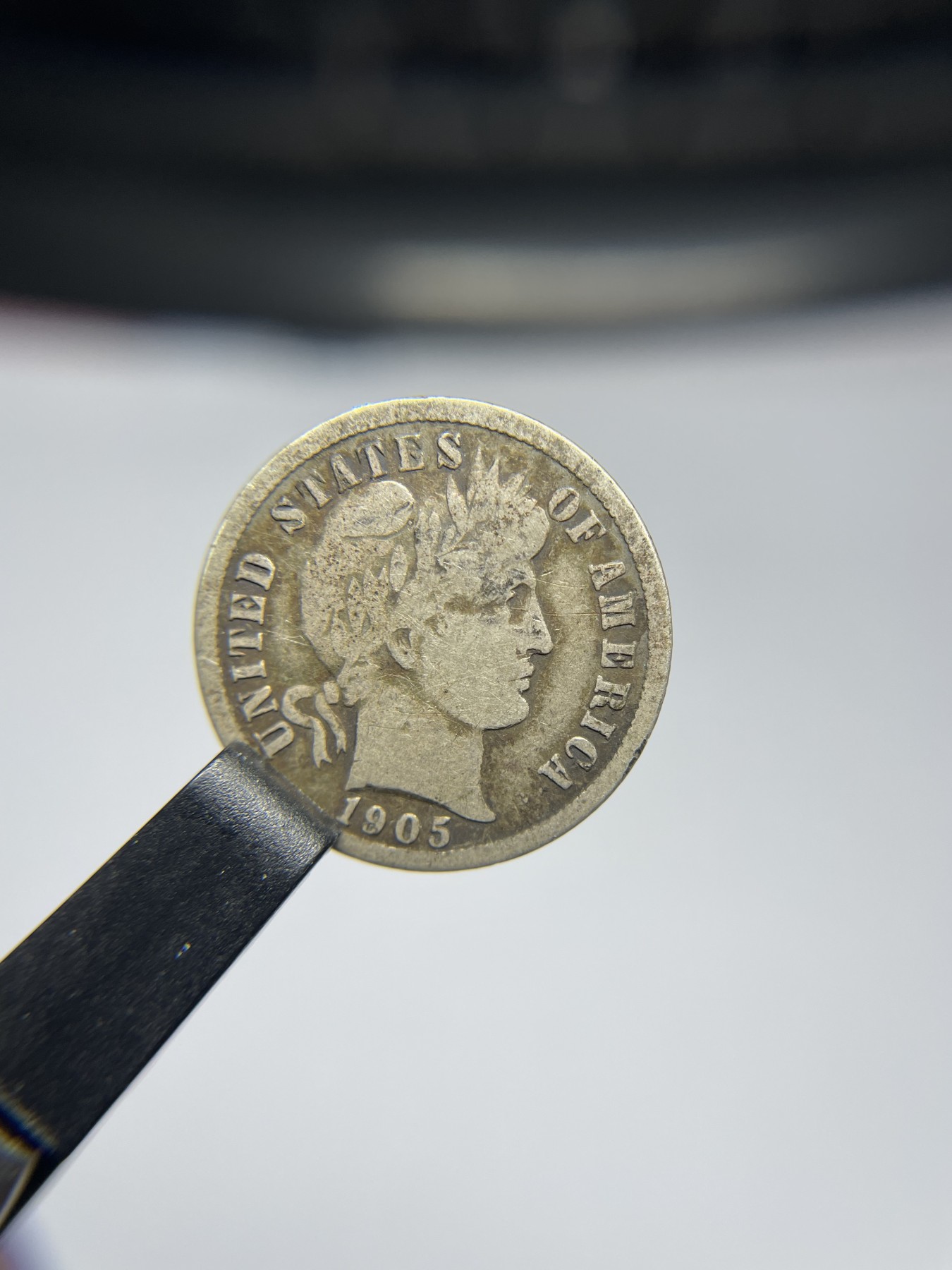 2024年集古藏今外币拍卖第四期-第1场—（总第31拍） 1905年美国10美分银币