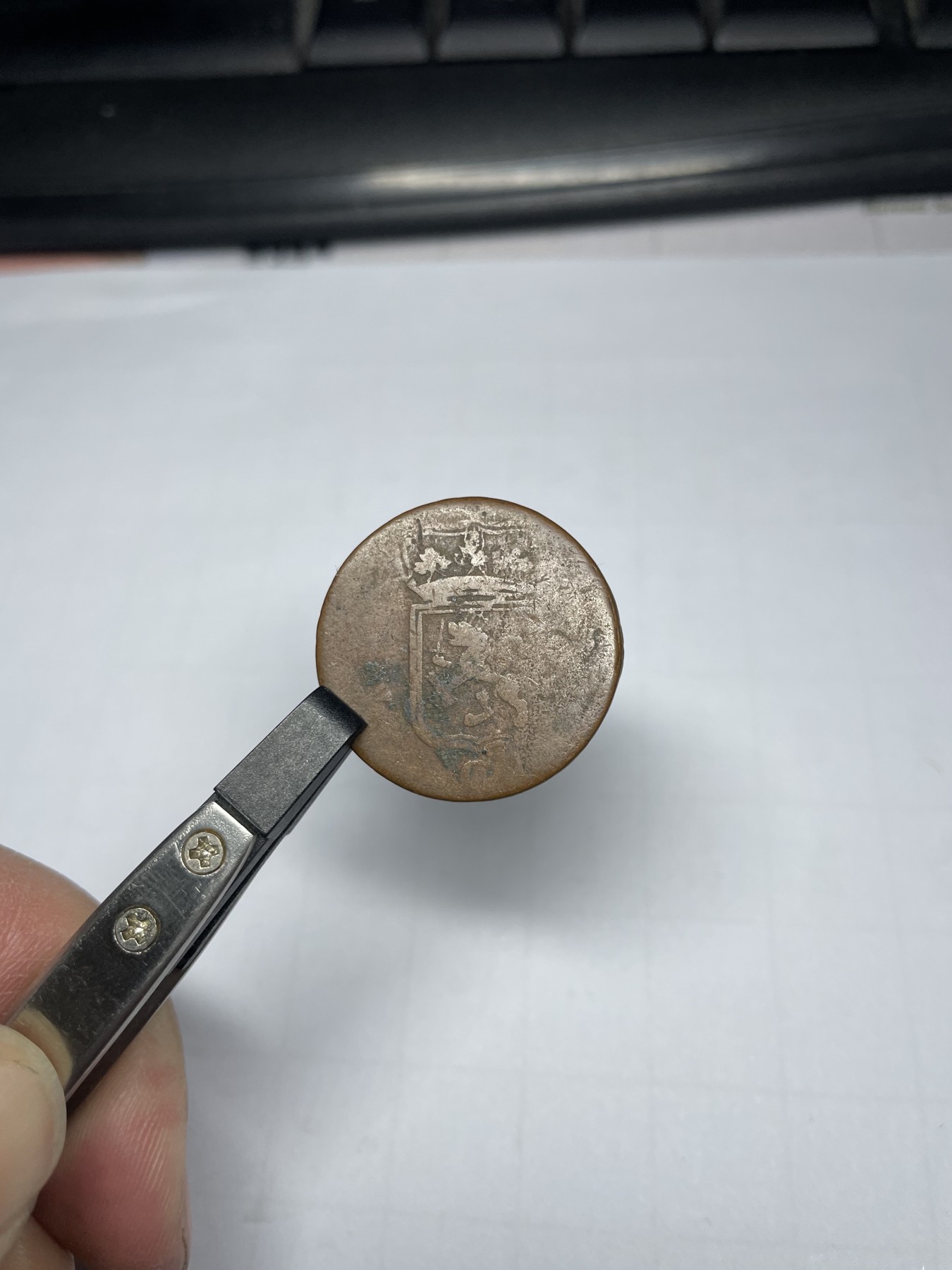 2024年集古藏今外币拍卖第四期-第1场—（总第31拍） 1818年荷属东印度铜币