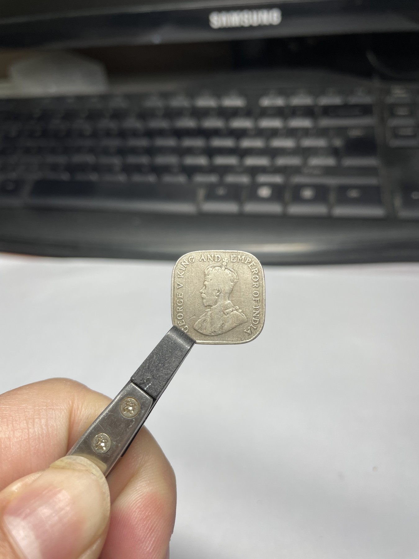 2024年集古藏今外币拍卖第四期-第1场—（总第31拍） 1912年英属锡兰5分