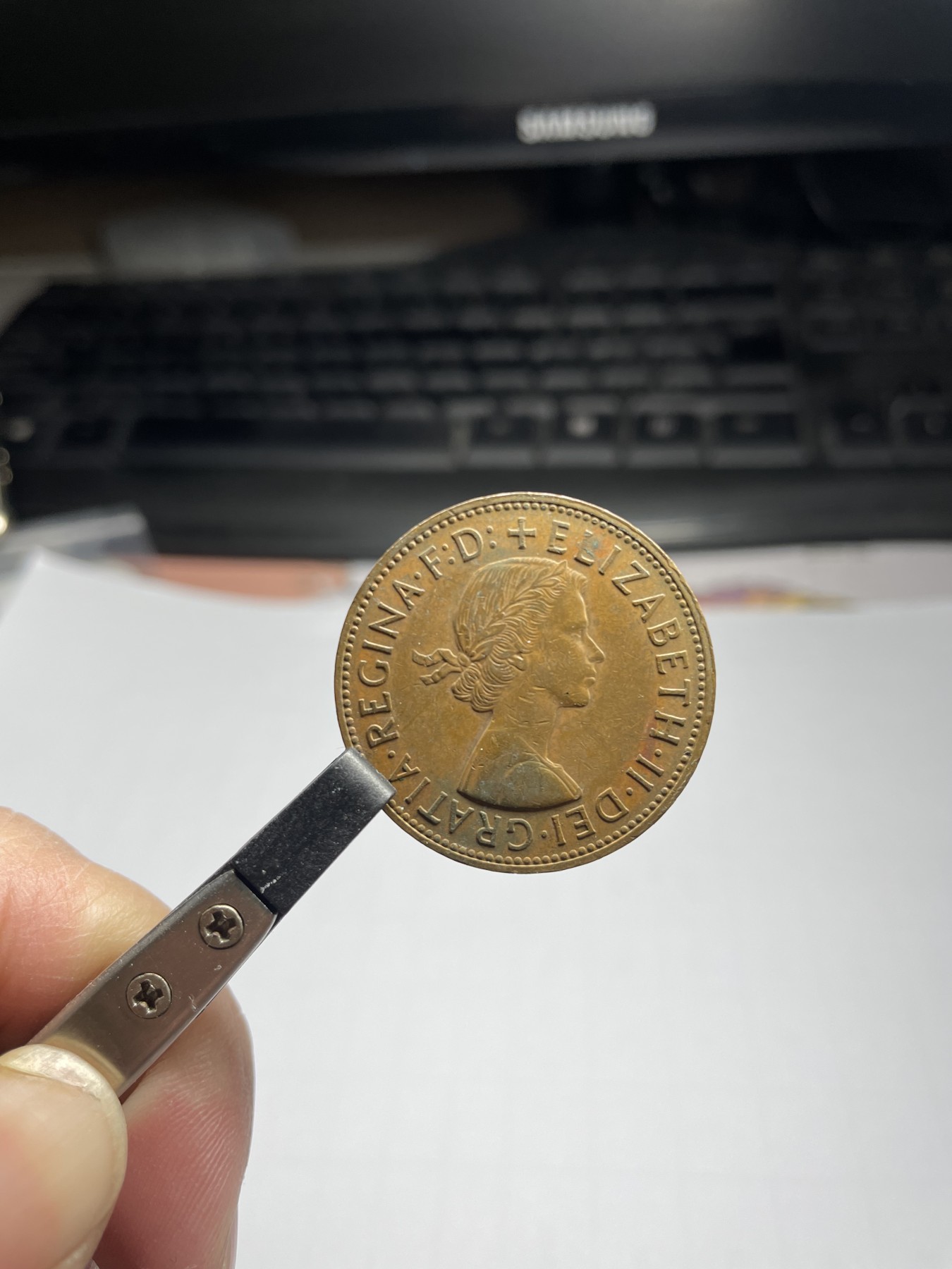 2024年集古藏今外币拍卖第四期-第1场—（总第31拍） 1965年英国1便士