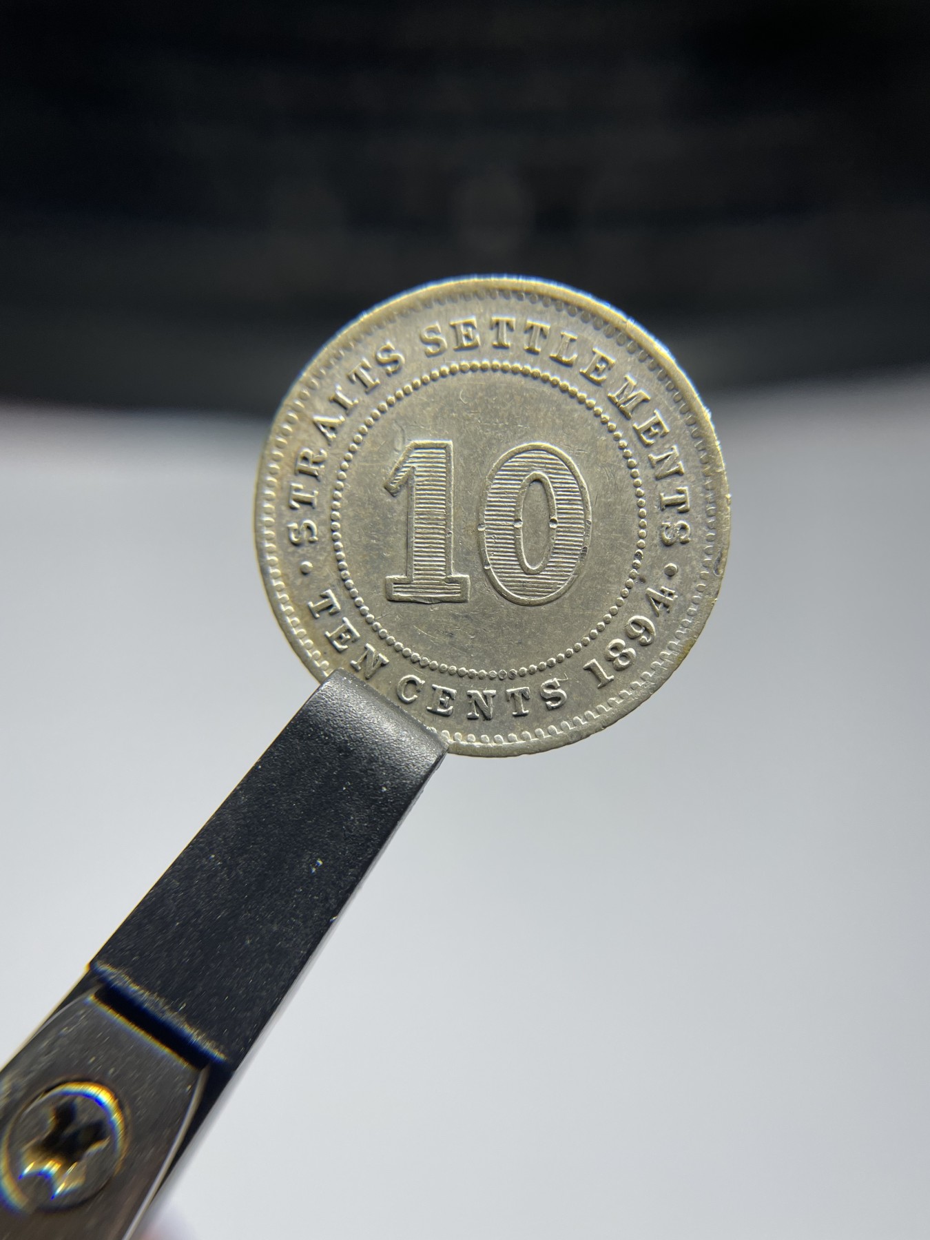 2024年集古藏今外币拍卖第四期-第1场—（总第31拍） 1894年海峡10分银币