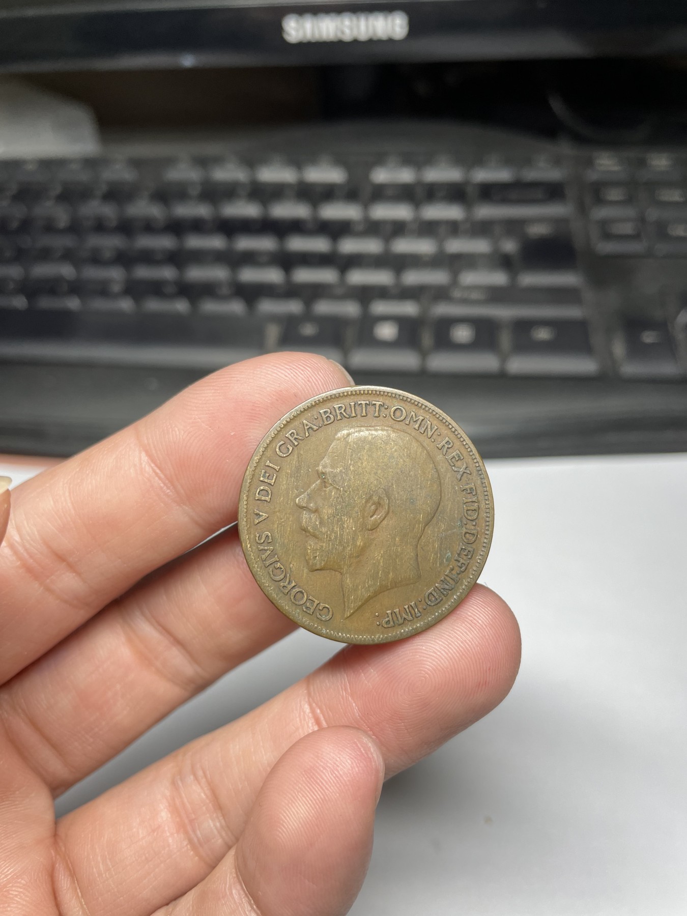 2024年集古藏今外币拍卖第四期-第1场—（总第31拍） 1920年英国1便士