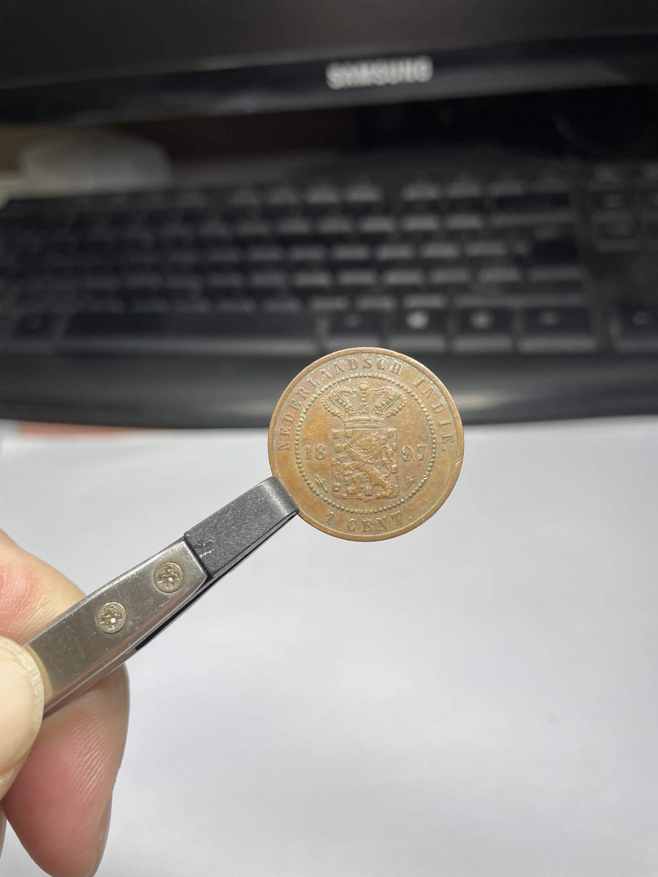 2024年集古藏今外币拍卖第四期-第1场—（总第31拍） 1897年荷属东印度1分