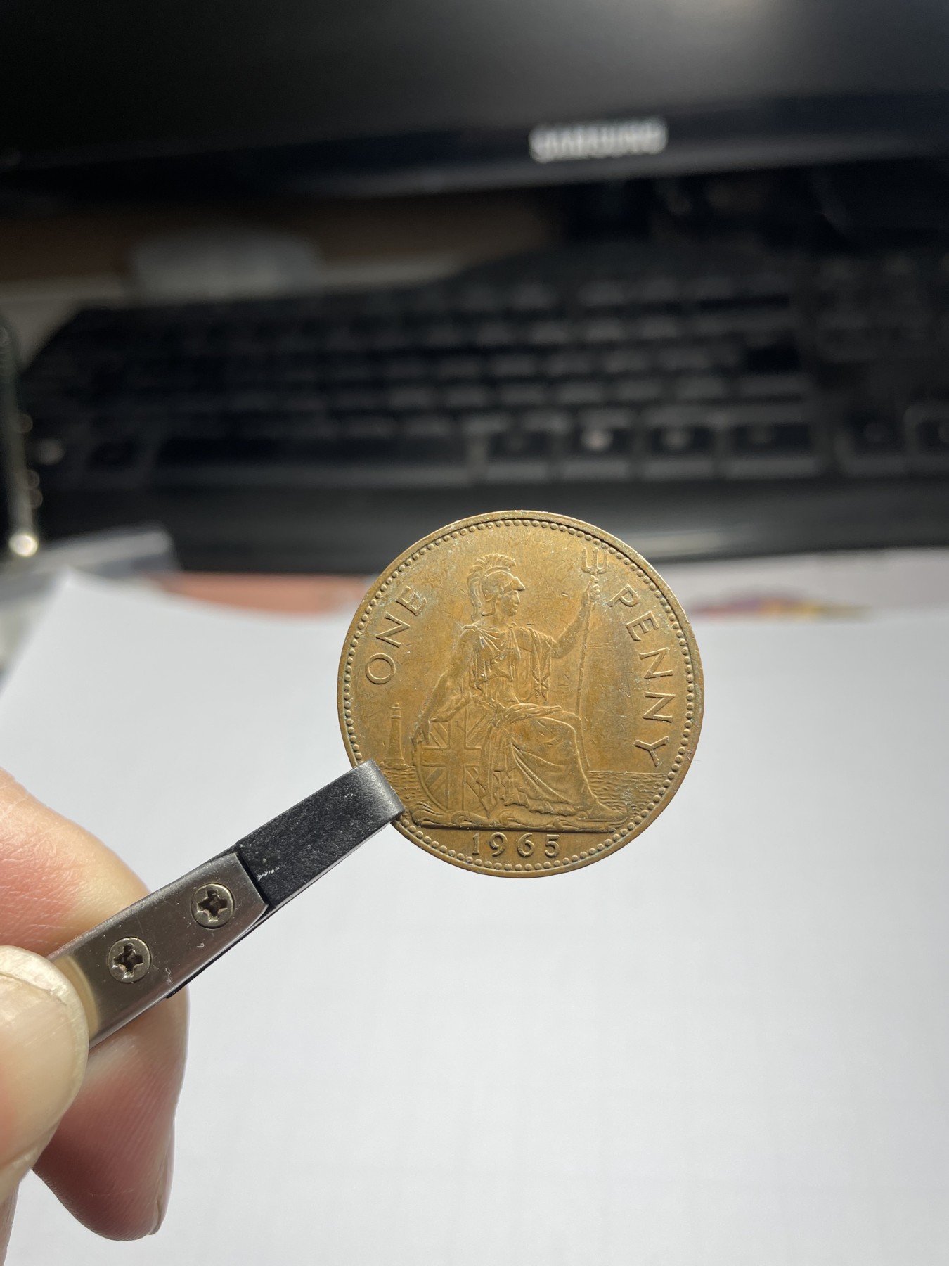 2024年集古藏今外币拍卖第四期-第1场—（总第31拍） 1965年英国1便士