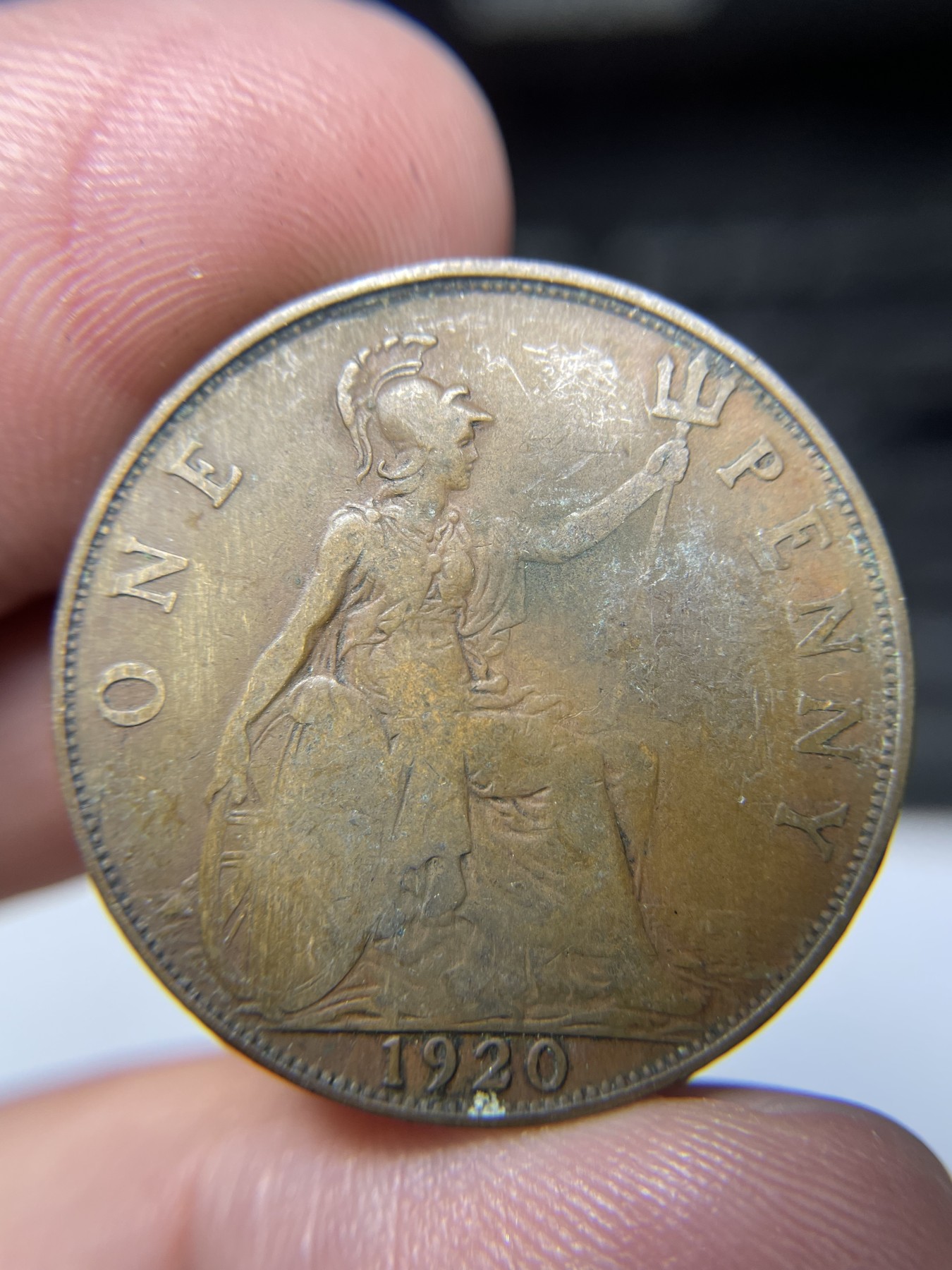 2024年集古藏今外币拍卖第四期-第1场—（总第31拍） 1920年英国1便士