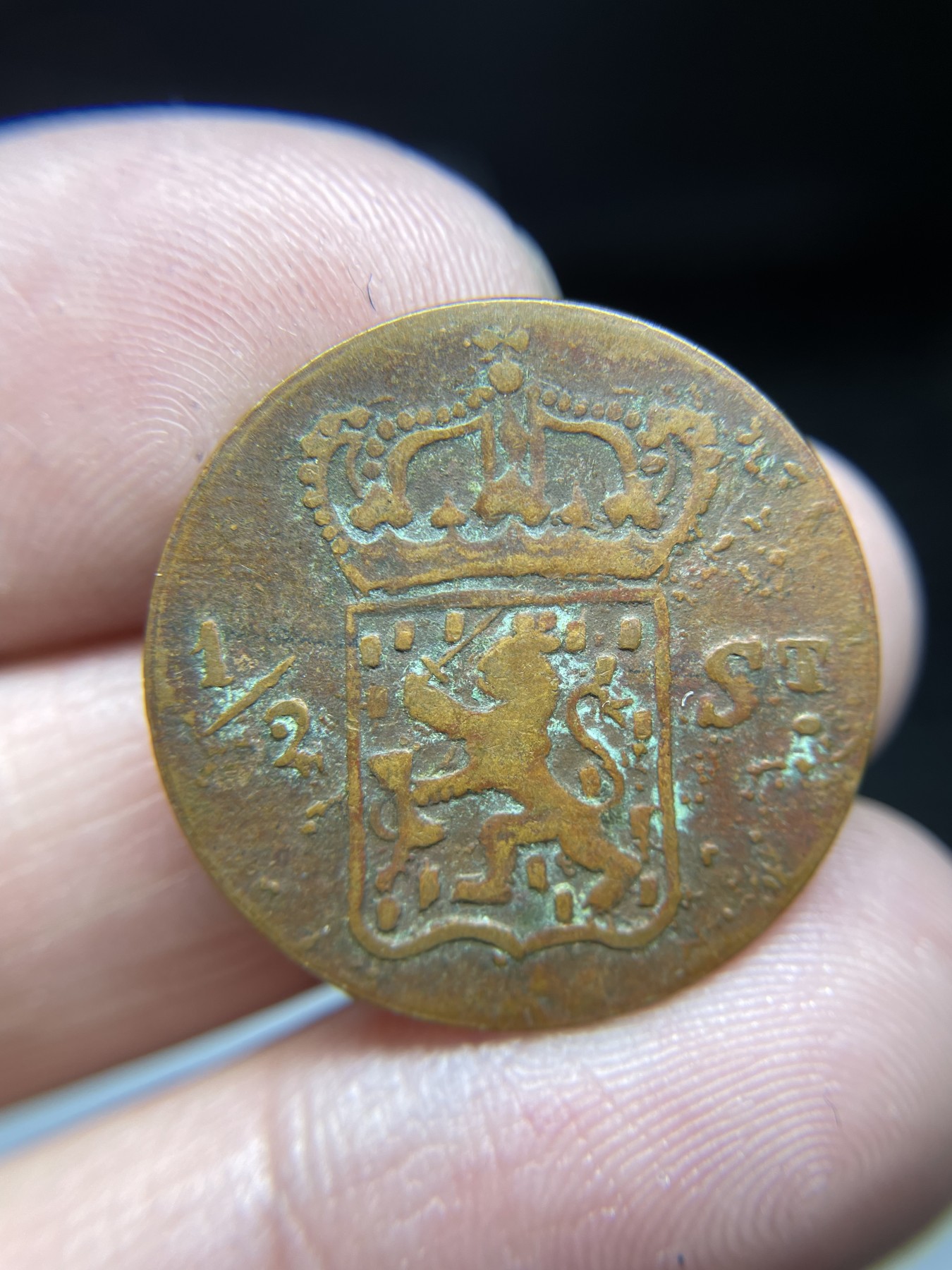 2024年集古藏今外币拍卖第四期-第1场—（总第31拍） 1838年荷属东印度1/2分