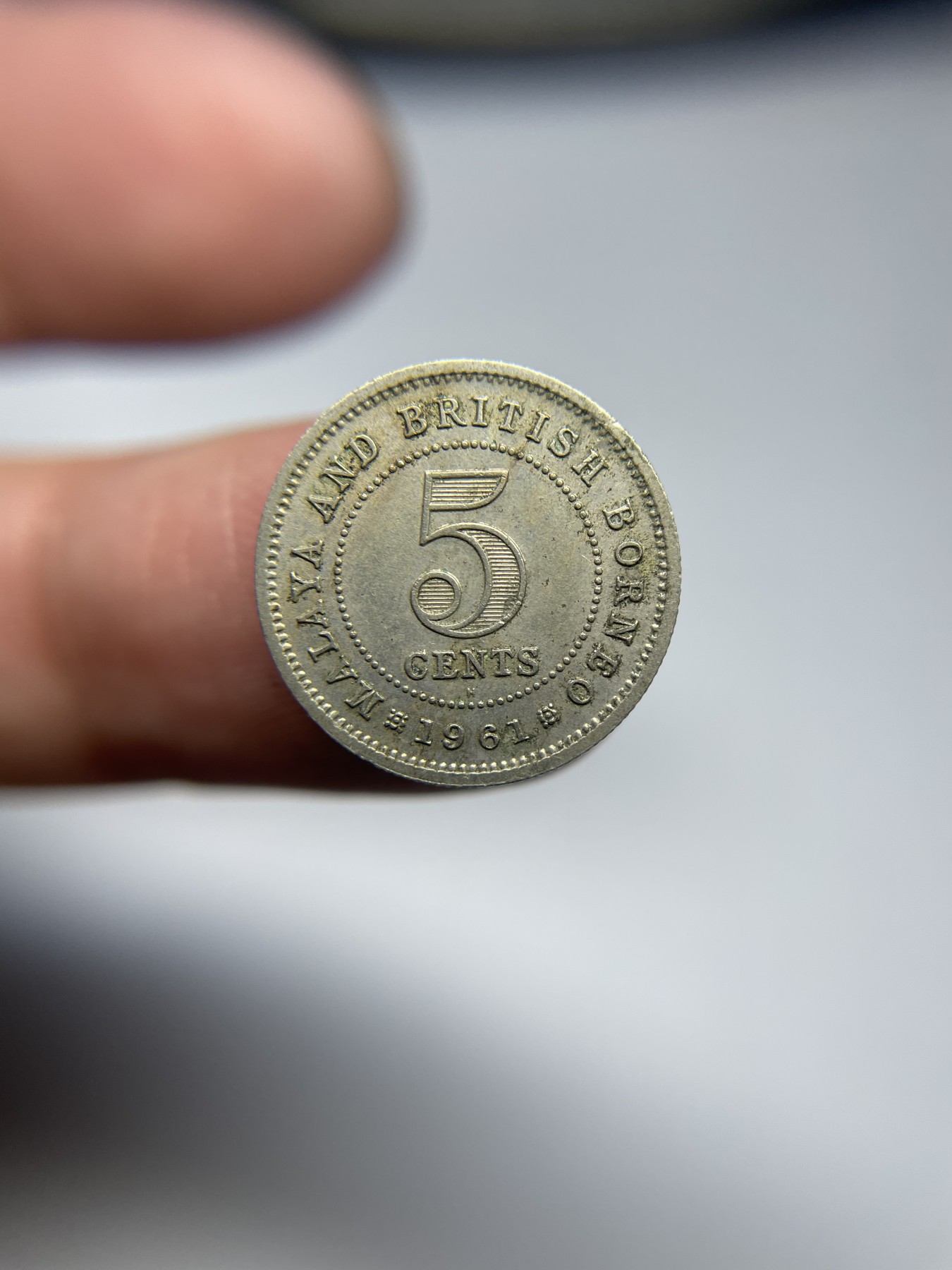 2024年集古藏今外币拍卖第四期-第1场—（总第31拍） 1961年海峡5分