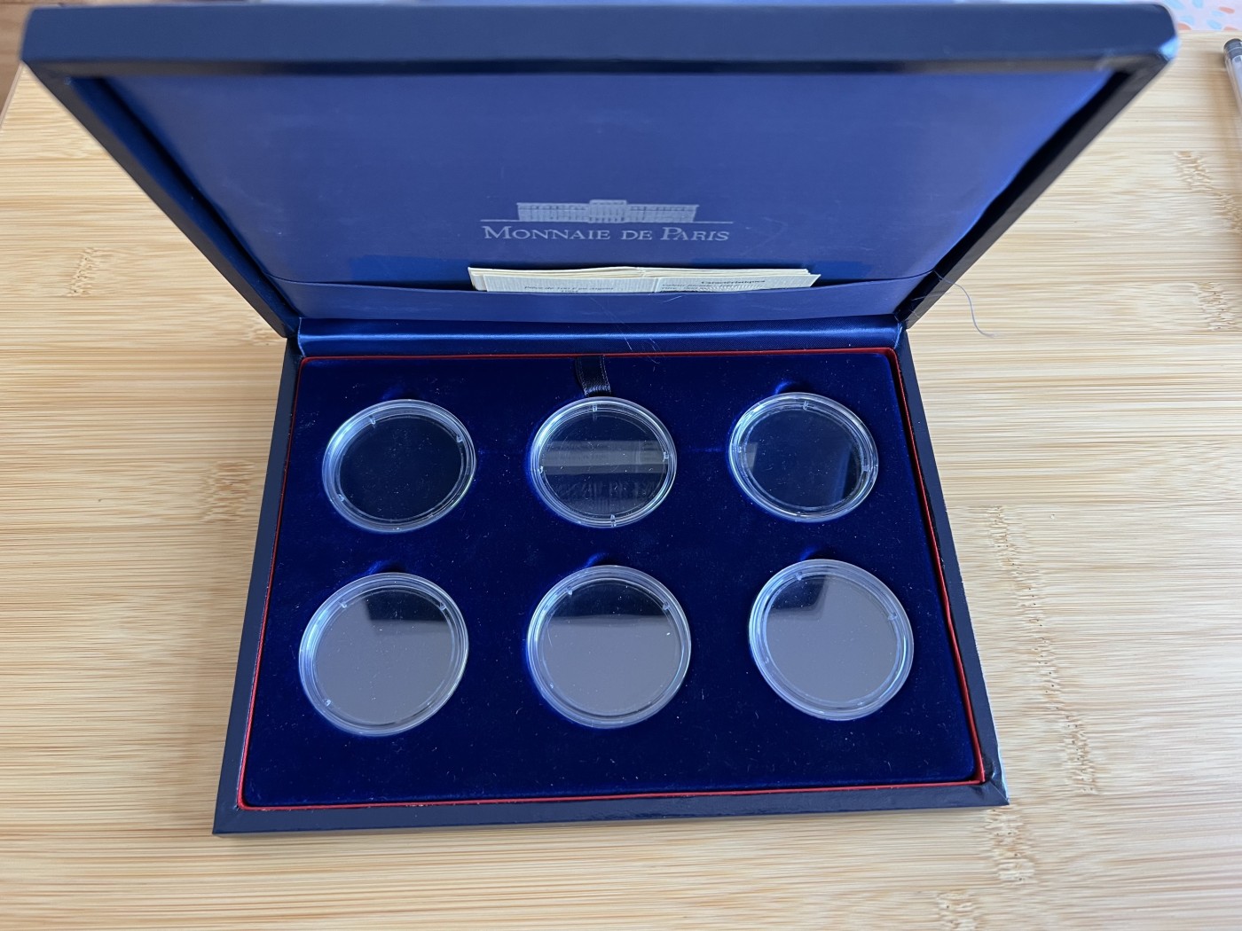  88元包顺丰 外国银币 散币 法国1994年二战系列十二枚系列6枚盒证无币