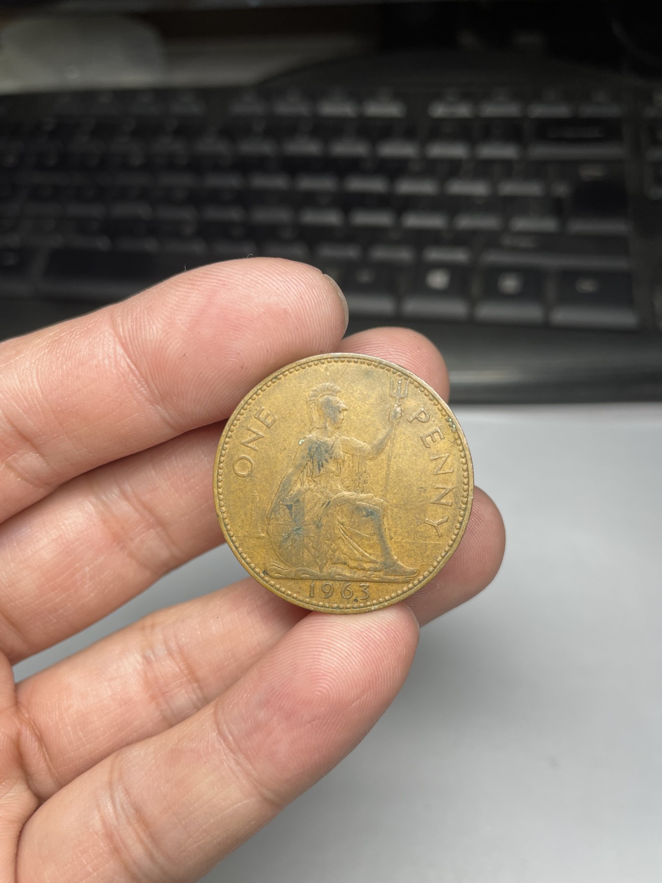 2024年集古藏今外币拍卖第四期-第1场—（总第31拍） 1963年英国1便士