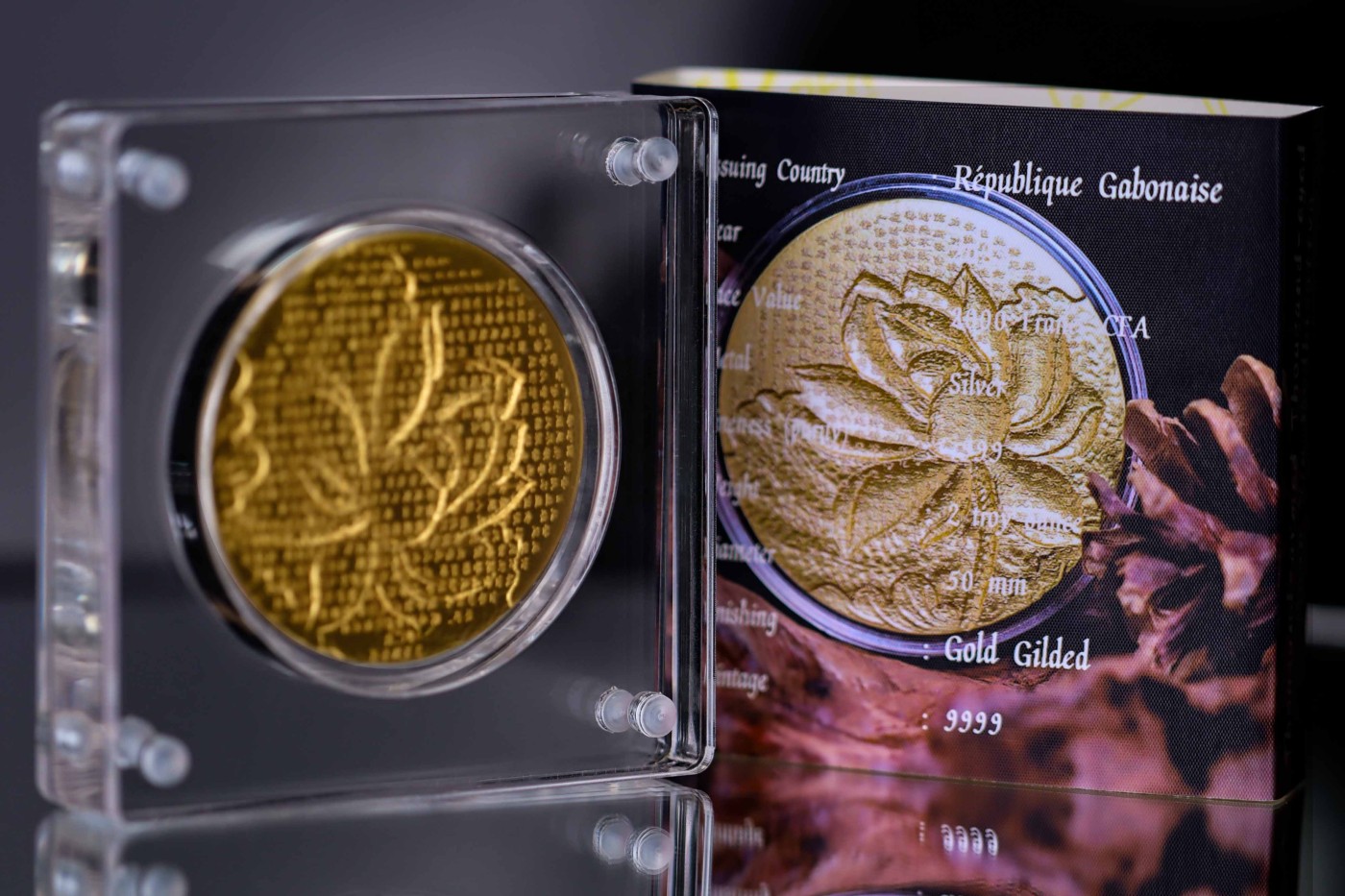 CSIS-GREAT评级精品钱币拍卖第二百四十一期 拍多少算多少  加蓬2025年千手千眼观世音观音菩萨2盎司镀金双面高浮雕纪念银币