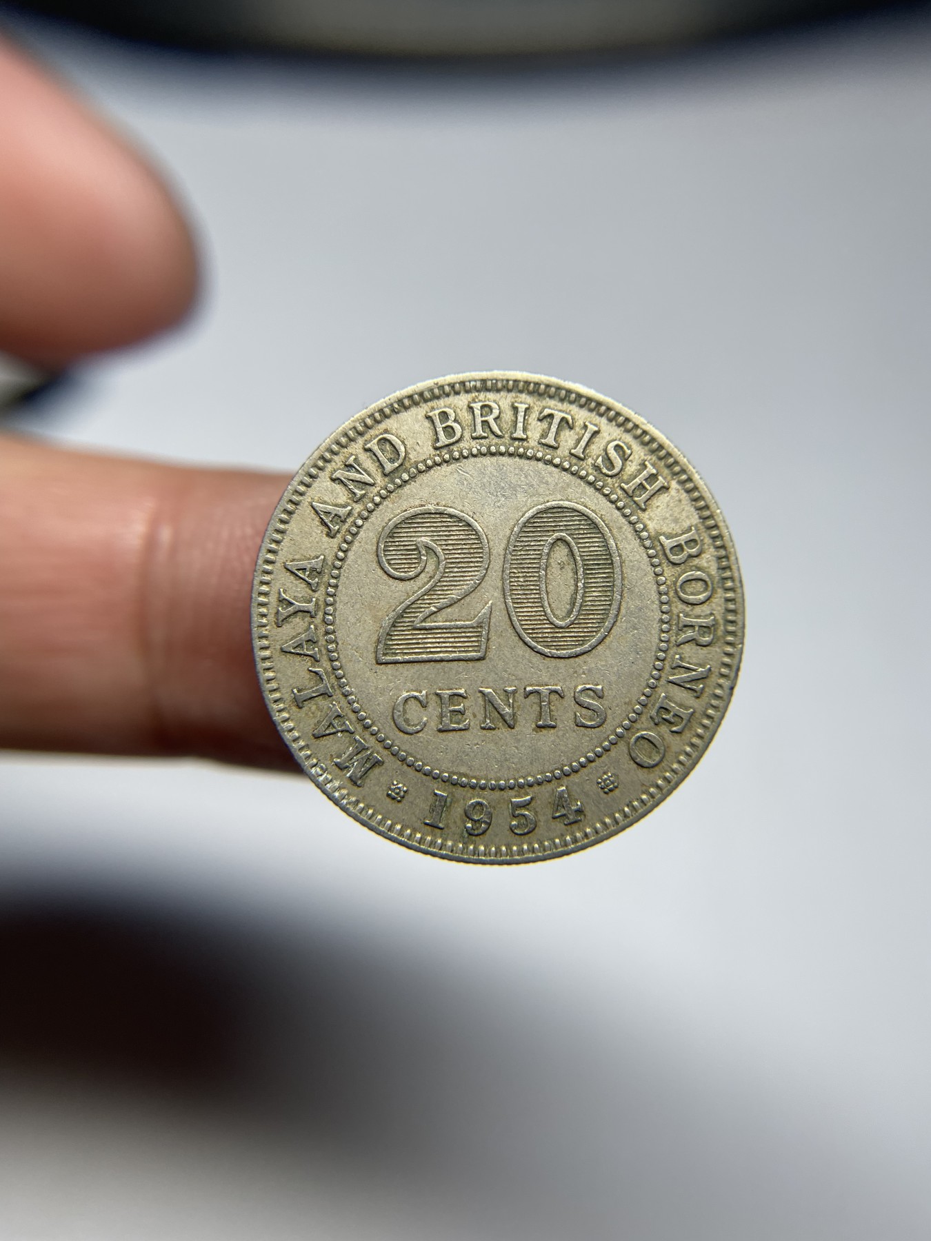 2024年集古藏今外币拍卖第四期-第1场—（总第31拍） 1954年海峡20分