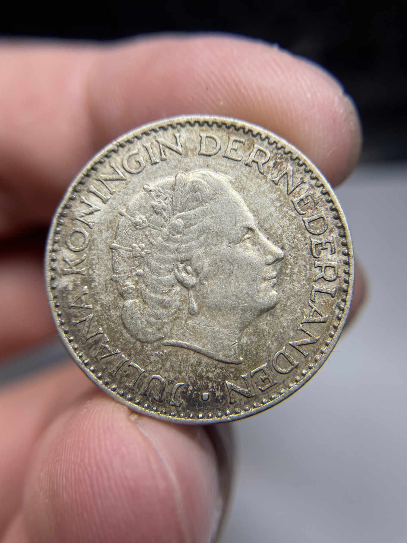 2024年集古藏今外币拍卖第四期-第2场—（总第32拍） 1955年荷兰1盾银币