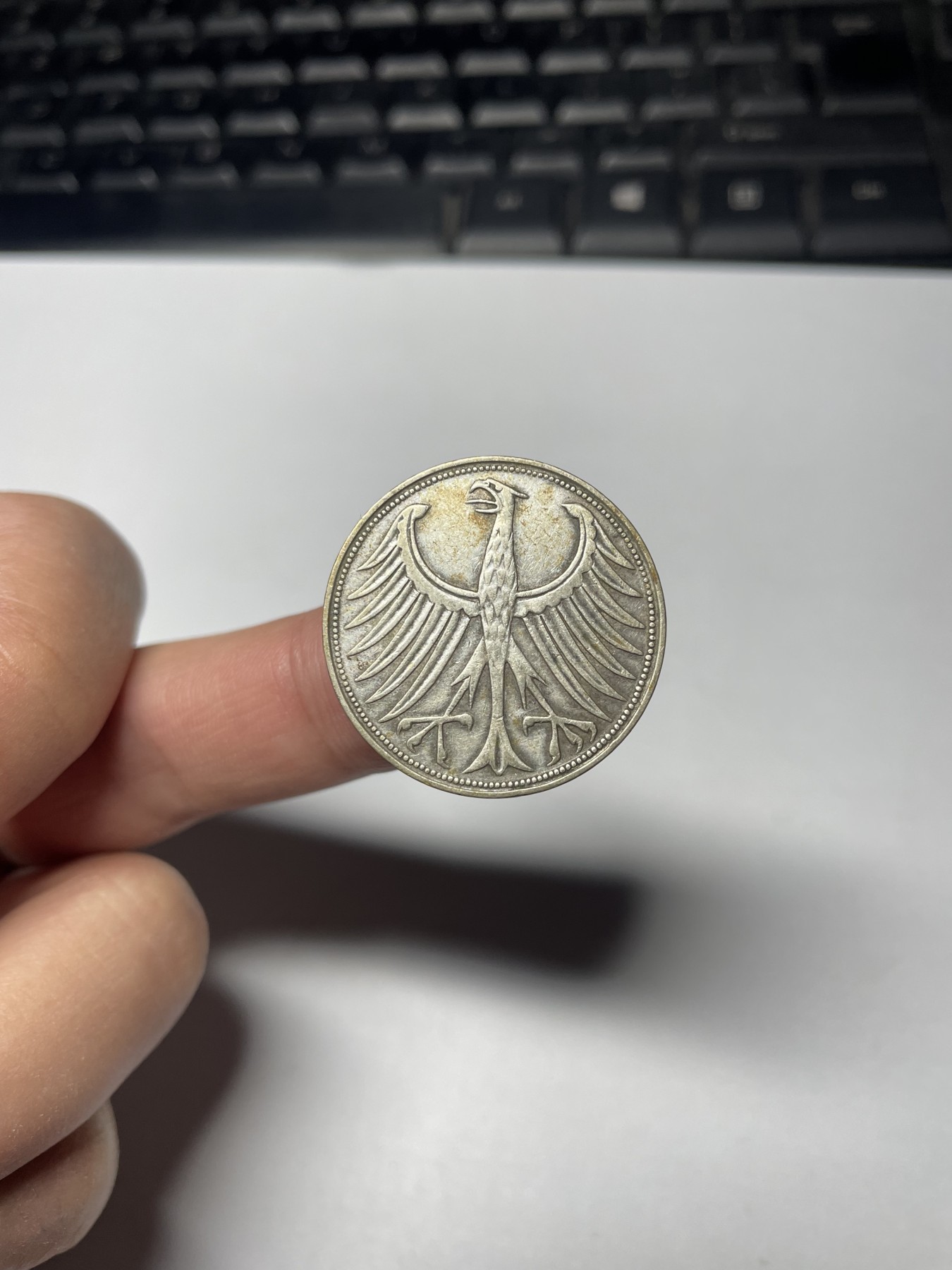 2024年集古藏今外币拍卖第四期-第2场—（总第32拍） 1951年德国5马克银币