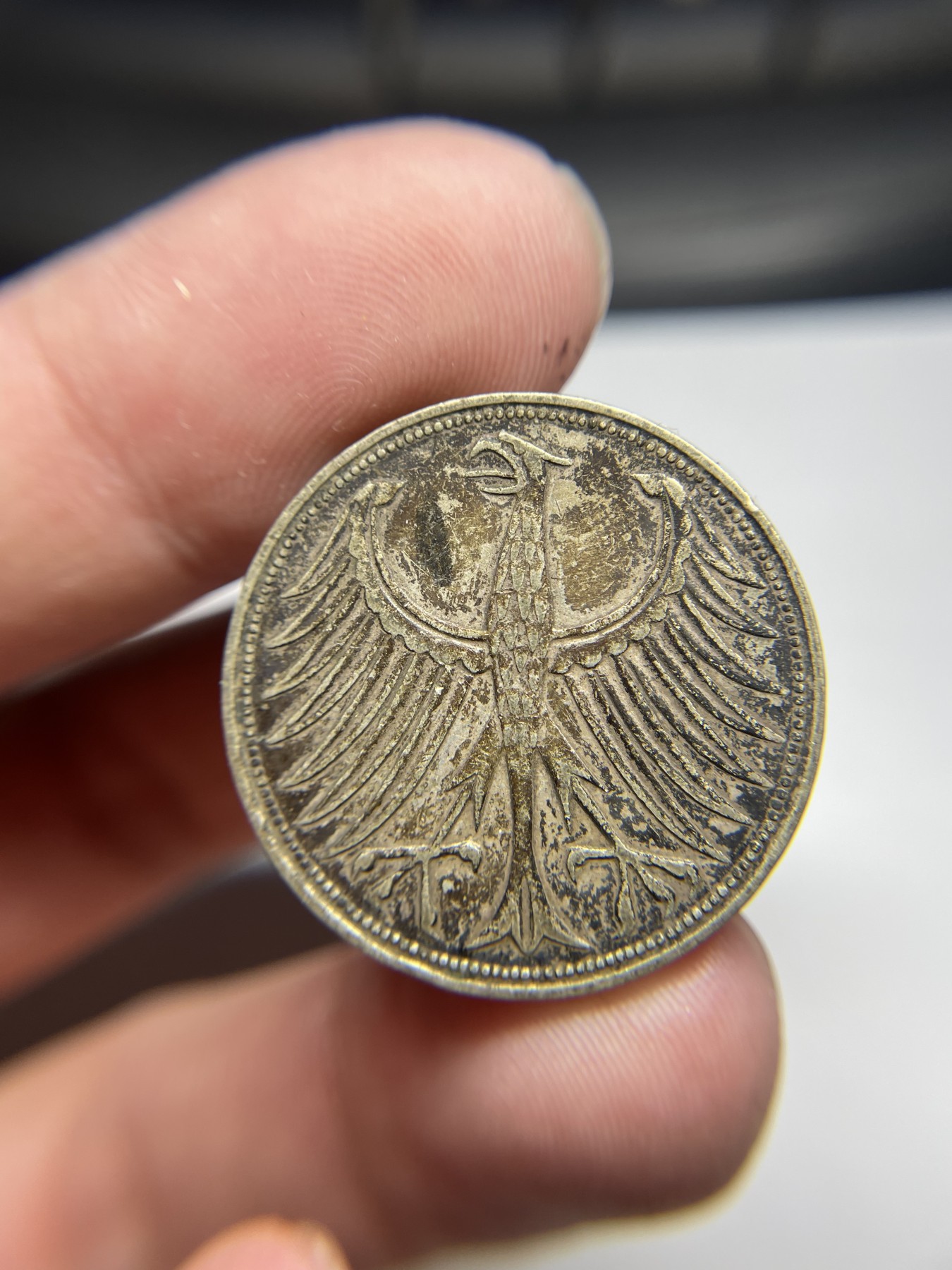 2024年集古藏今外币拍卖第四期-第2场—（总第32拍） 1951年德国5马克银币