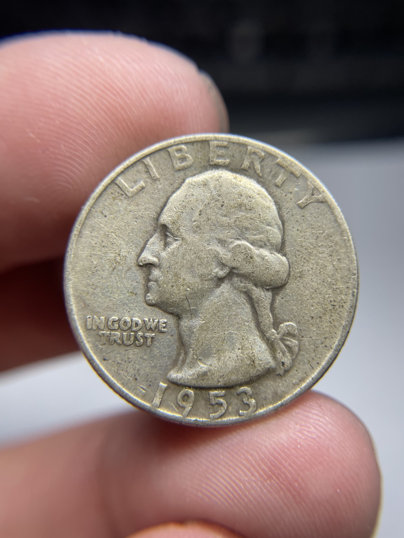 2024年集古藏今外币拍卖第四期-第2场—（总第32拍） 1953年25美分银币