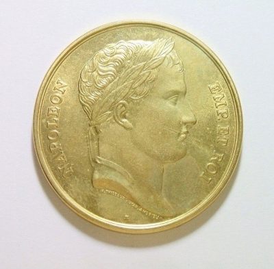 法国拿破仑加冕仪式 高浮雕精制大铜章 40MM - 法国拿破仑加冕仪式 高浮雕精制大铜章 40MM