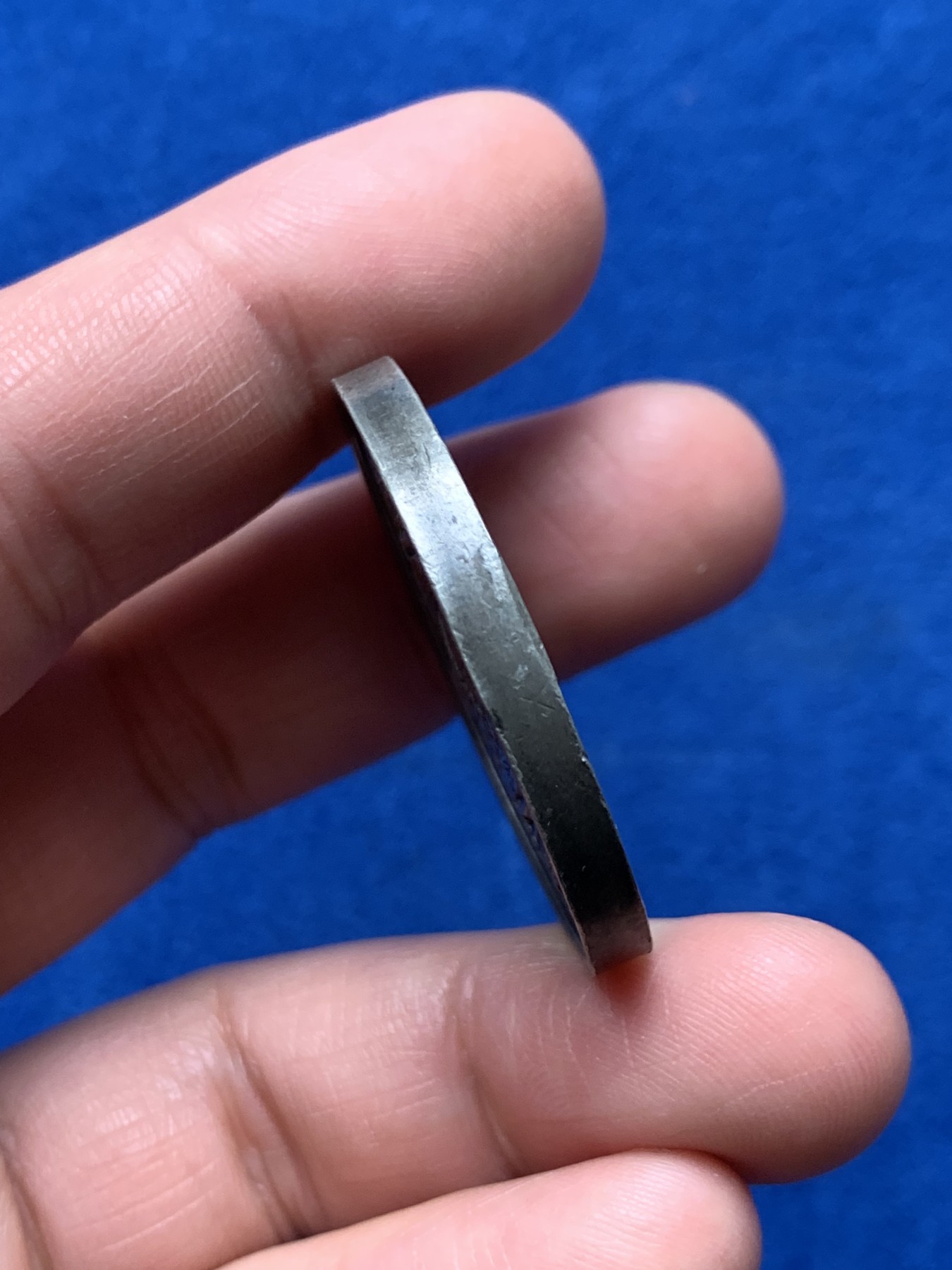 《竞宝斋》第257场-周日，周一 2场连拍 (全场包邮) 梵蒂冈1846年庇护九世当选教皇锡制纪念章，22.72g，37mm