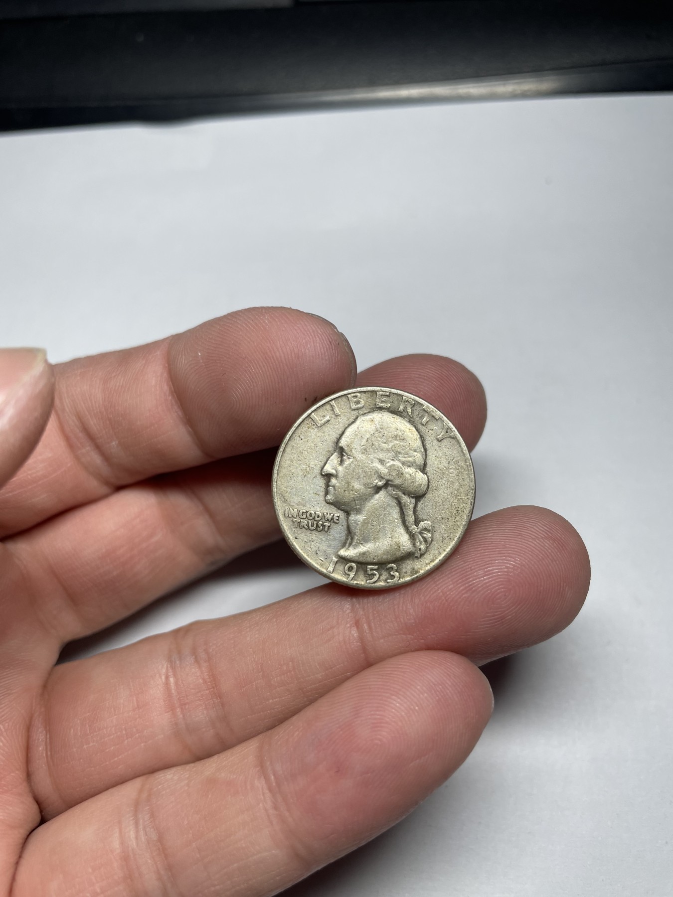 2024年集古藏今外币拍卖第四期-第2场—（总第32拍） 1953年25美分银币