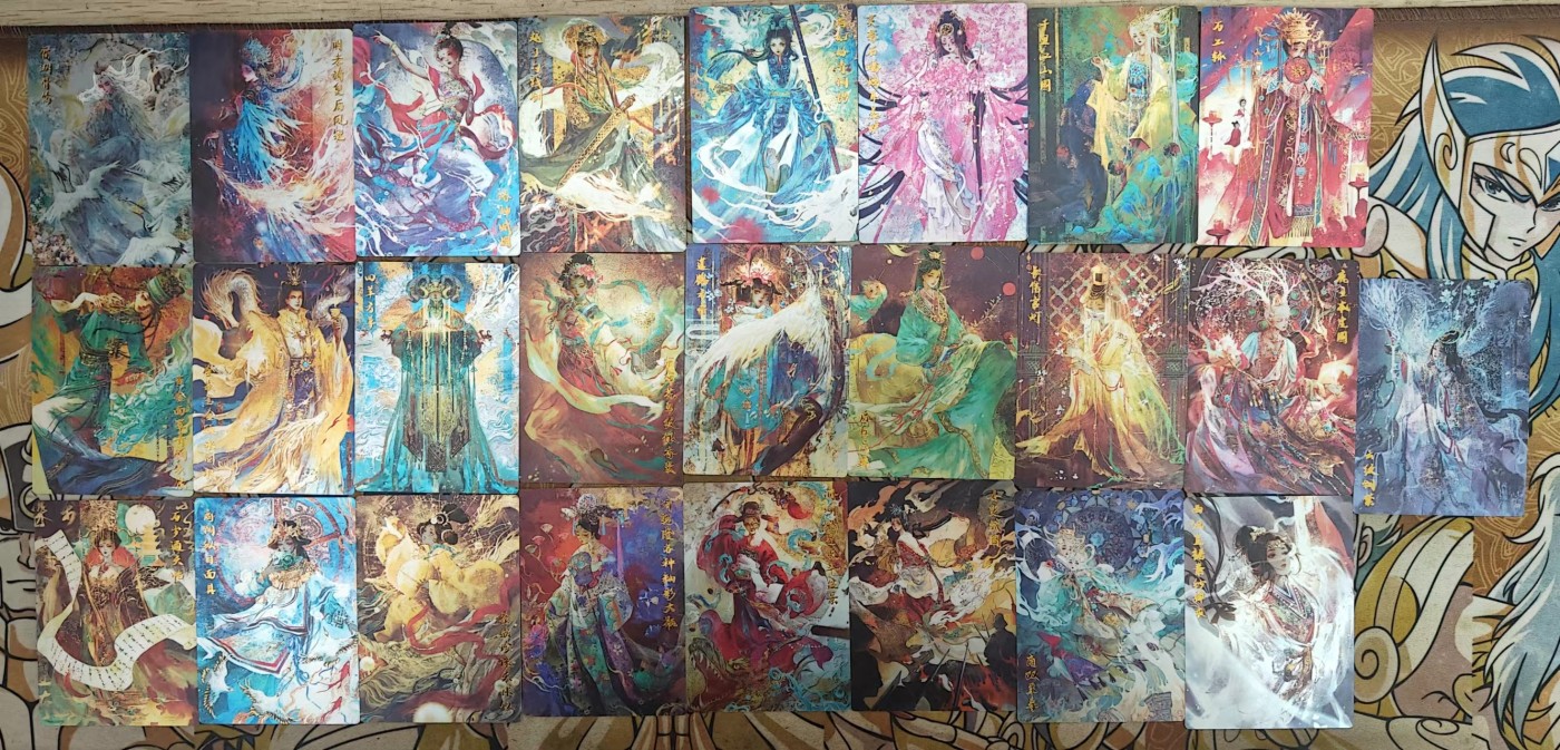 天玑星卡拍第五十四期《呼神唤卫 石墩出动》周一预展结束周四截拍 持续收拍中 满赠三娘需备注 卡德曼 玉玉卿 国家宝藏 镜面闪全套25张