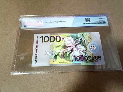 【Blue Auction】✨世界纸币精拍第460期【精】 【无47】苏里南 2000年1000盾 PMG64EPQ 