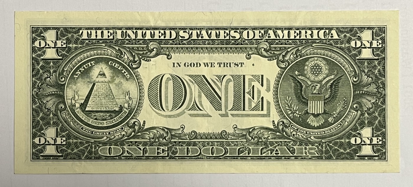 Chase Auction 第27期 - - 外钞、民国钞和人民币混合场！ 1988A版 1美元 联邦储备券 WEB版 稀少版 
