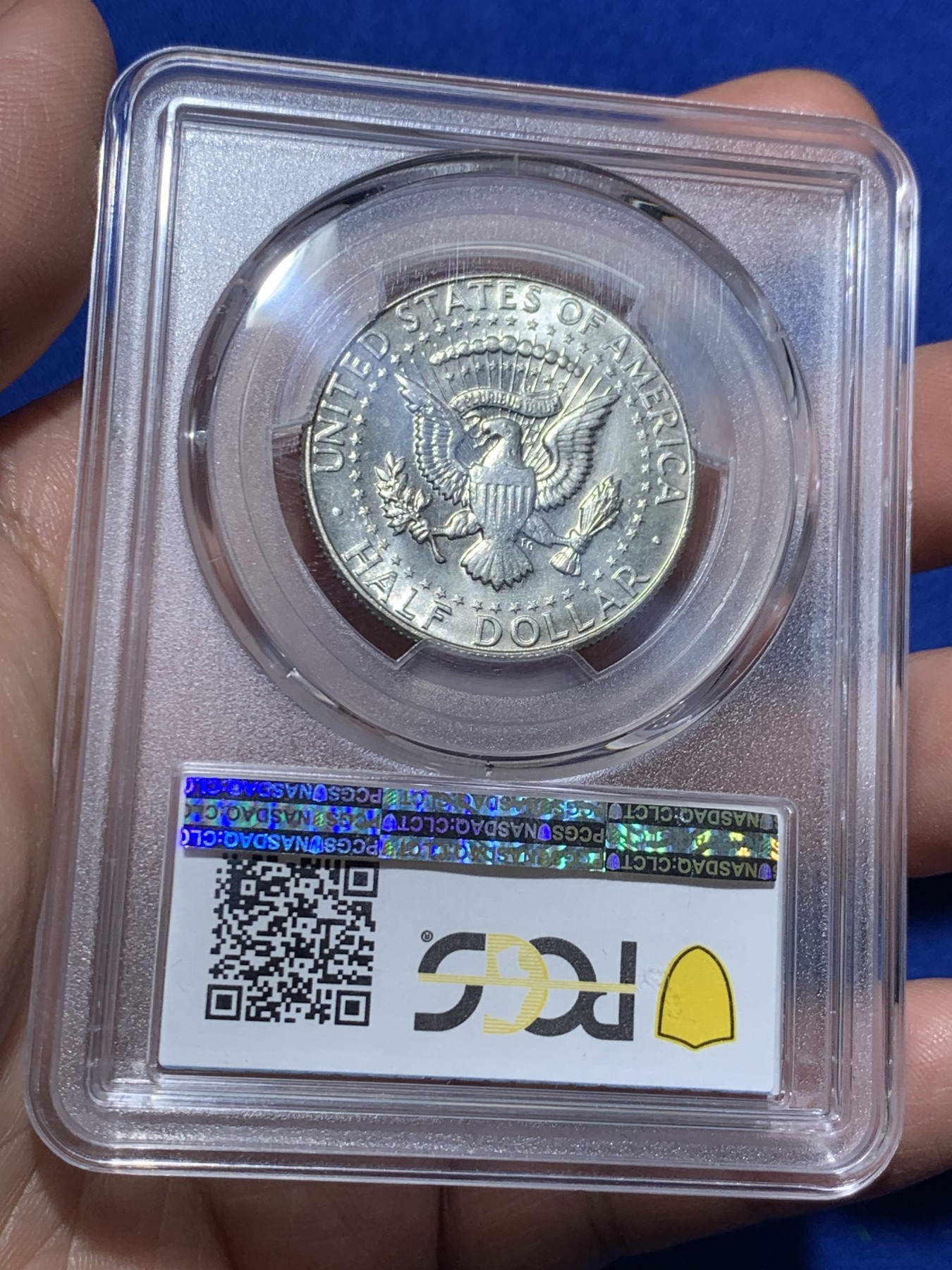 《竞宝斋》第257场-周日，周一 2场连拍 (全场包邮) 4枚一组 PCGS MS64 美国1965-1968年肯尼迪半美元银币