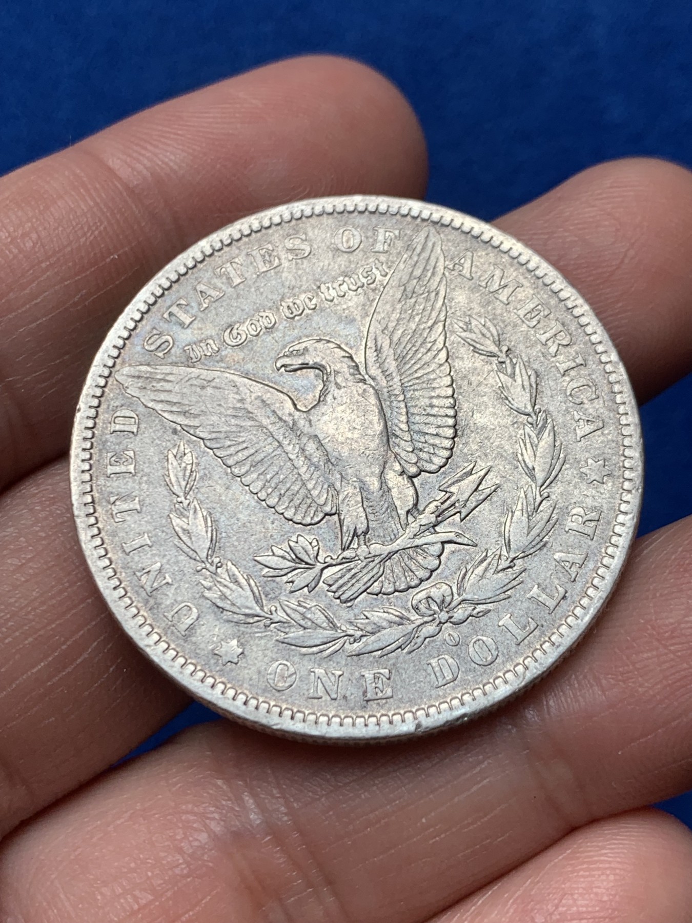 《竞宝斋》第257场-周日，周一 2场连拍 (全场包邮) 美国摩根1883年O版1美元银币