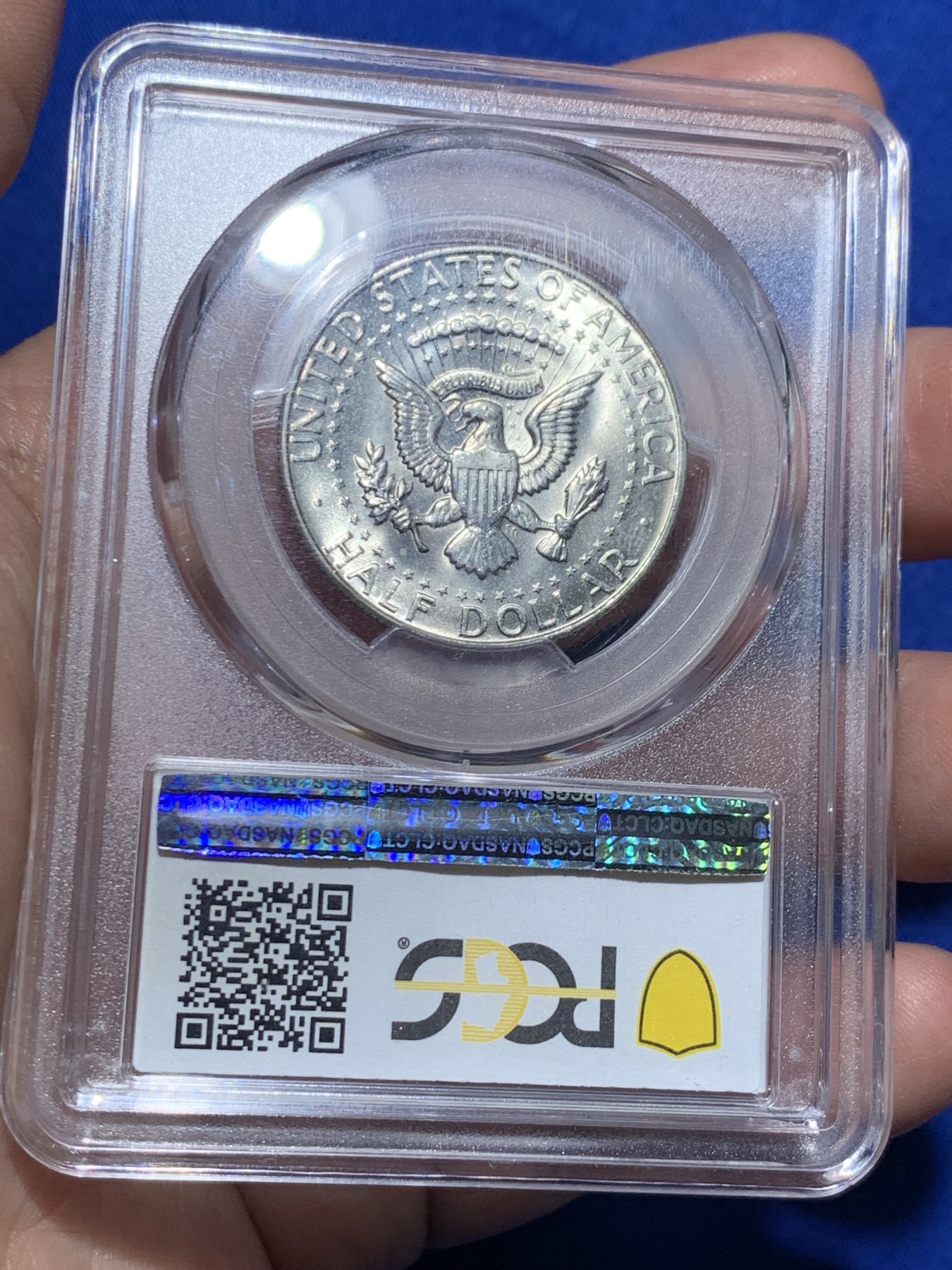 《竞宝斋》第257场-周日，周一 2场连拍 (全场包邮) 4枚一组 PCGS MS64 美国1965-1968年肯尼迪半美元银币