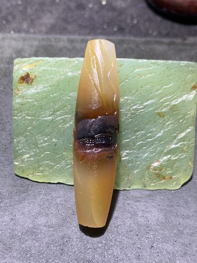 精美亚光高玉化巴西玛瑙手工俏色巧雕田园风光吊坠（把件）一个！ - 精美亚光高玉化巴西玛瑙手工俏色巧雕田园风光吊坠（把件）一个！