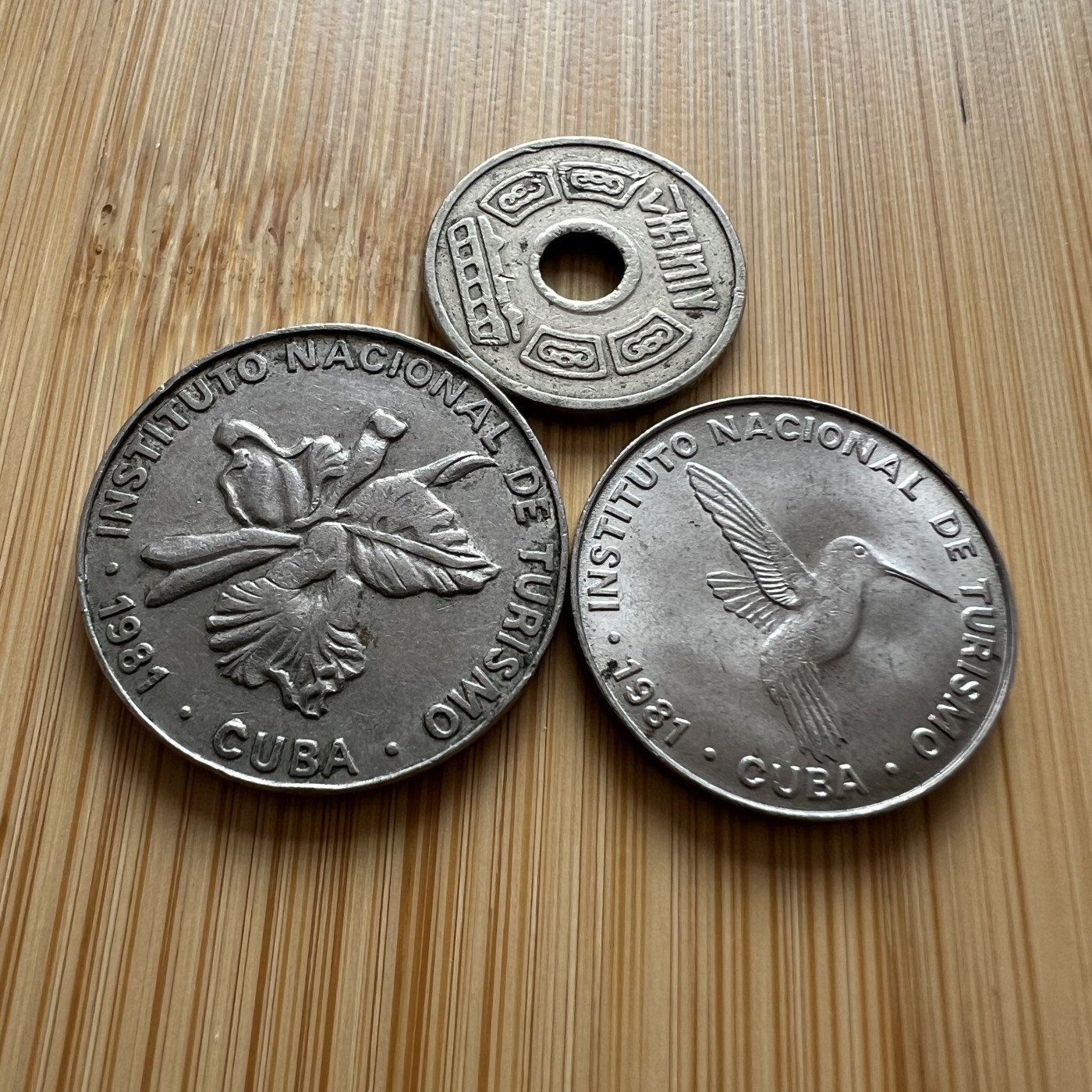  88元包顺丰 外国银币 散币 古巴外国散币