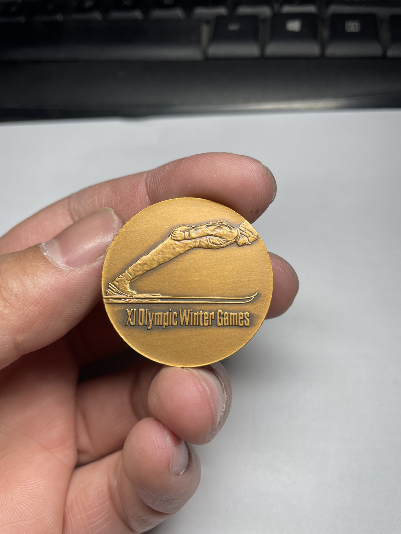 2024年集古藏今外币拍卖第四期-第2场—（总第32拍） 1972年札幌冬奥会纪念章