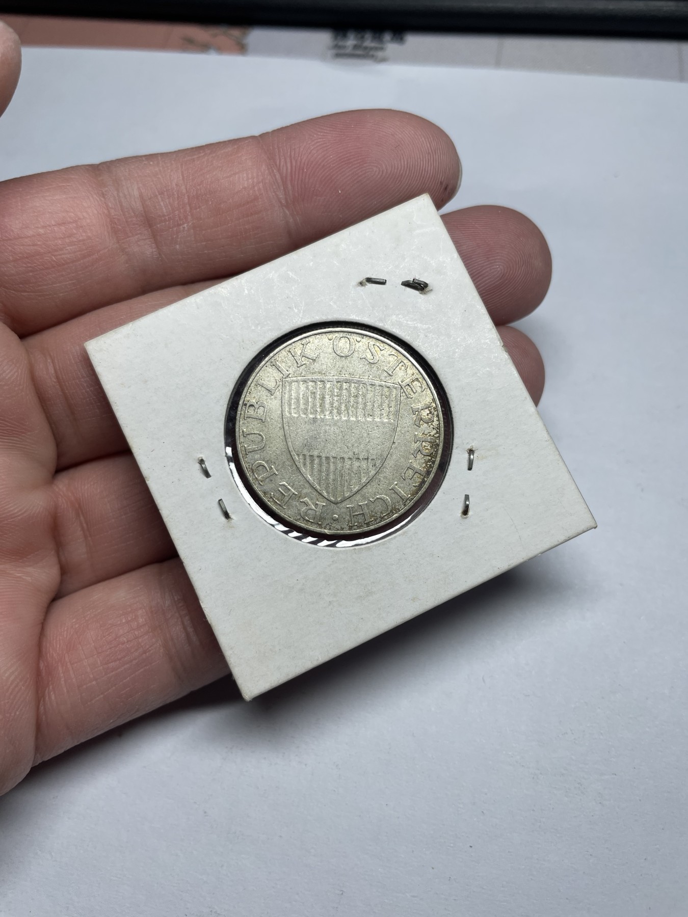 2024年集古藏今外币拍卖第四期-第2场—（总第32拍） 比利时1957年10先令银币