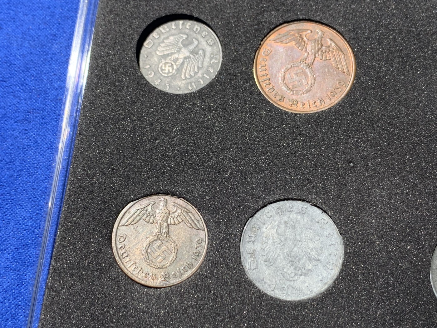 《竞宝斋》第257场-周日，周一 2场连拍 (全场包邮) 德三小全套 10枚（含二枚银币）