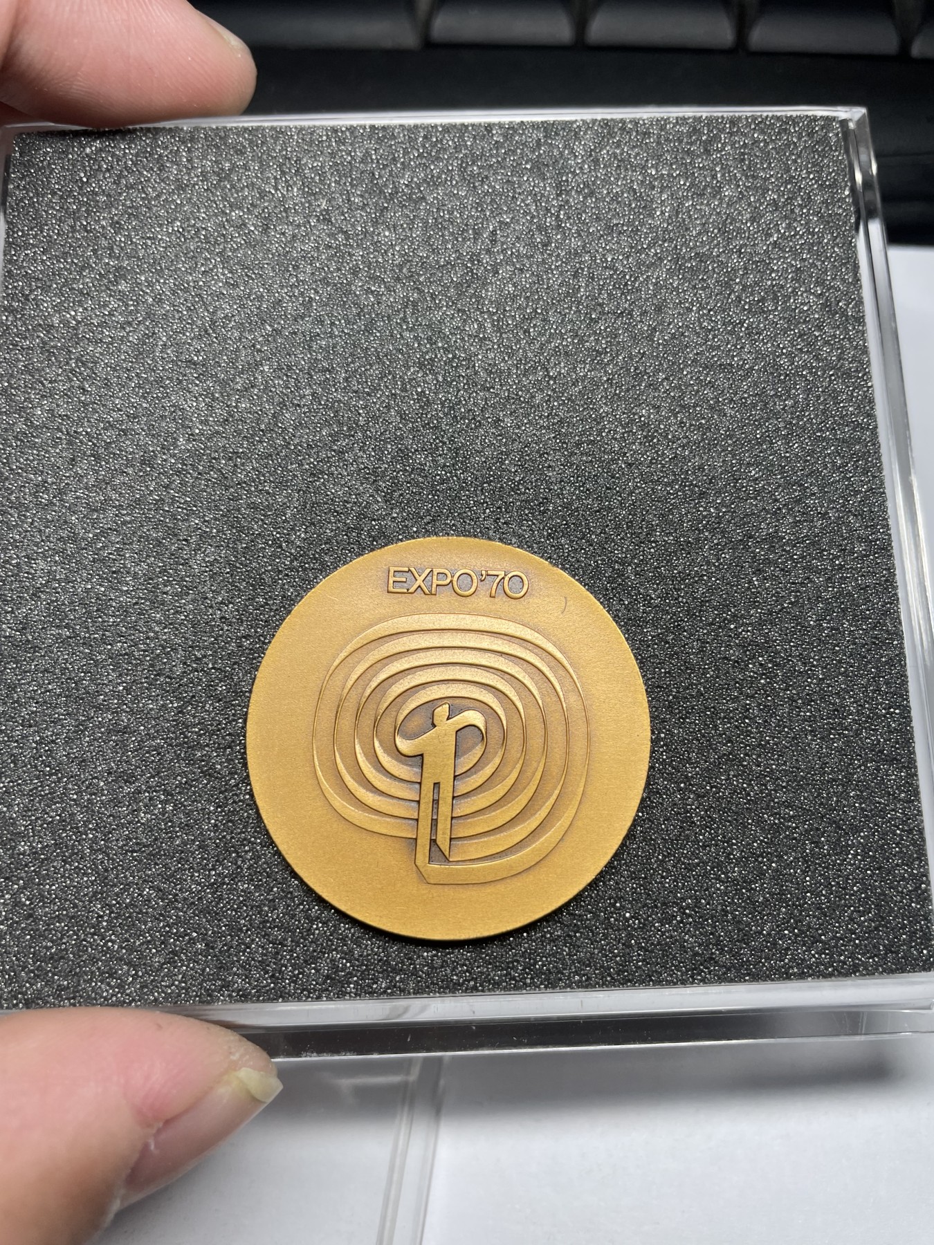 2024年集古藏今外币拍卖第四期-第2场—（总第32拍） 原盒1970年万国博览会纪念章