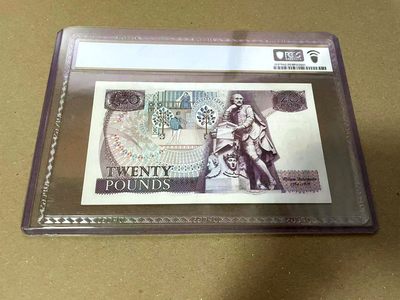 【Blue Auction】✨世界纸币精拍第460期【精】 英国 1970-91年20镑 PCGS55 