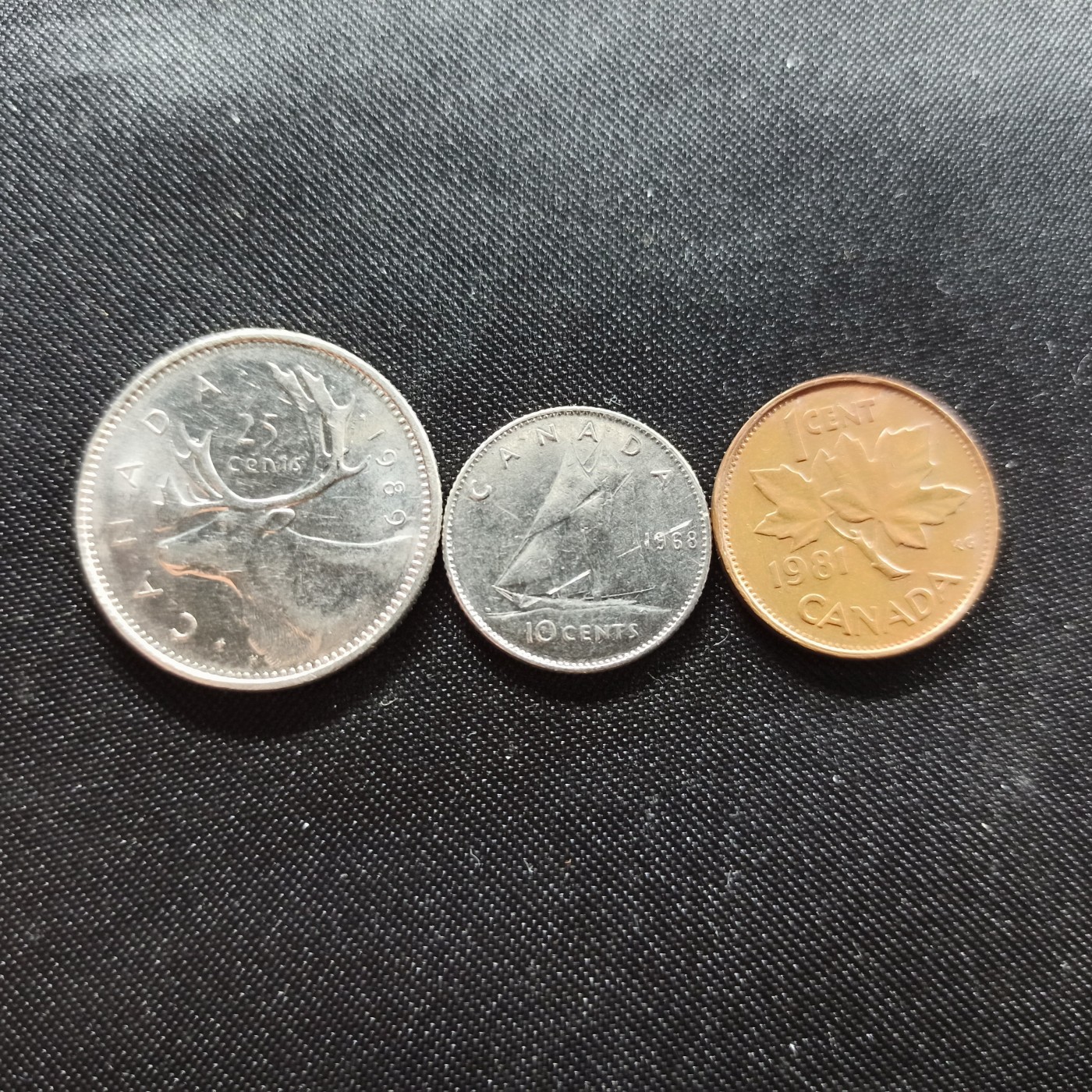 邮泉阁限时拍卖第一场 各国硬币专场 加拿大青年版3枚