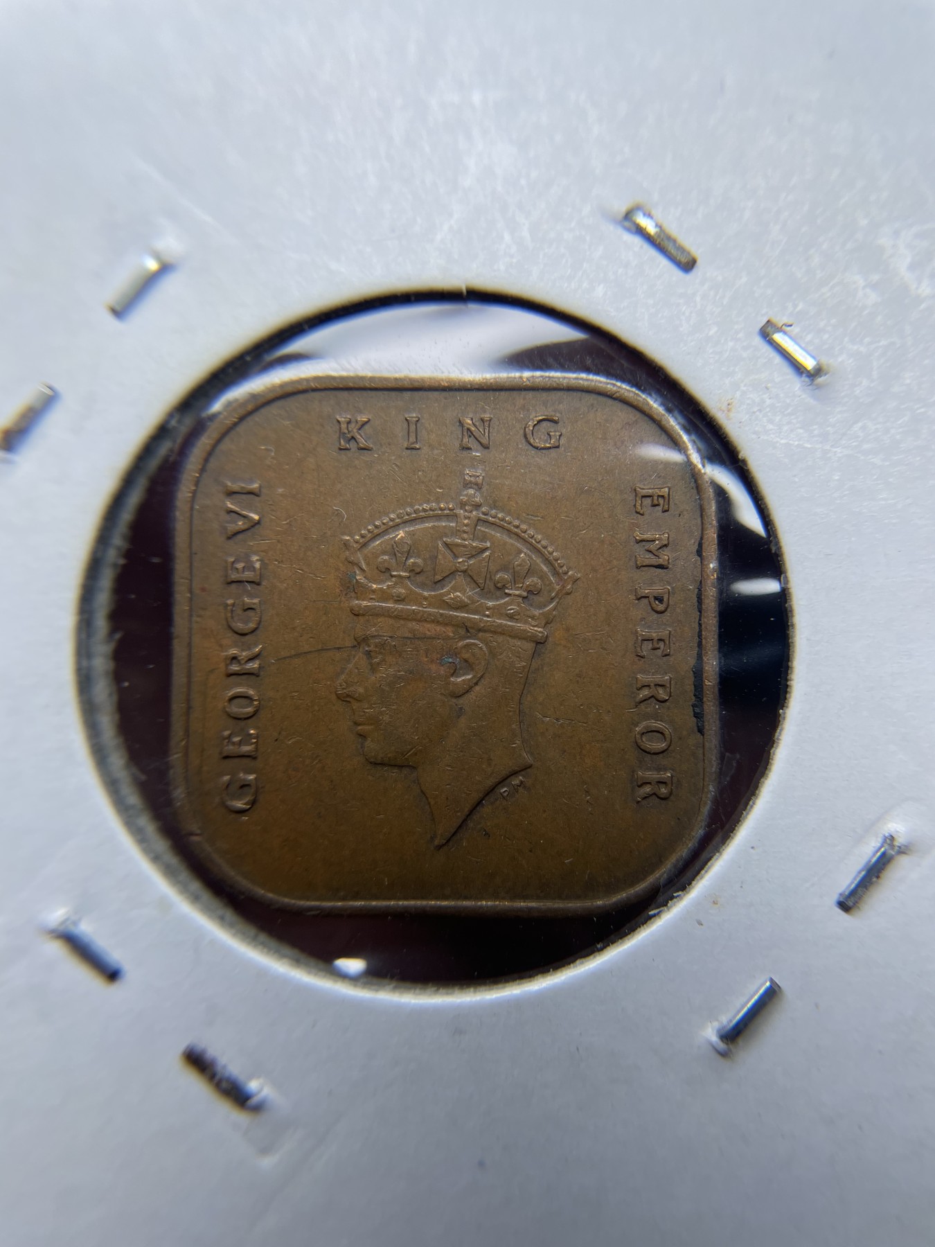 2024年集古藏今外币拍卖第四期-第3场—（总第33拍） 1943年英属马来亚1分